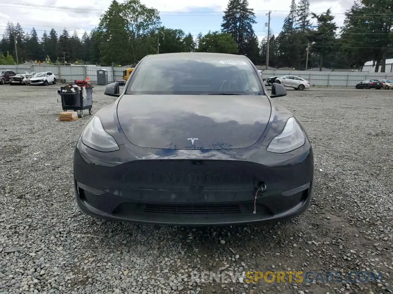 5 Фотография поврежденного автомобиля 7SAYGDEE7RF985344 TESLA MODEL Y 2024