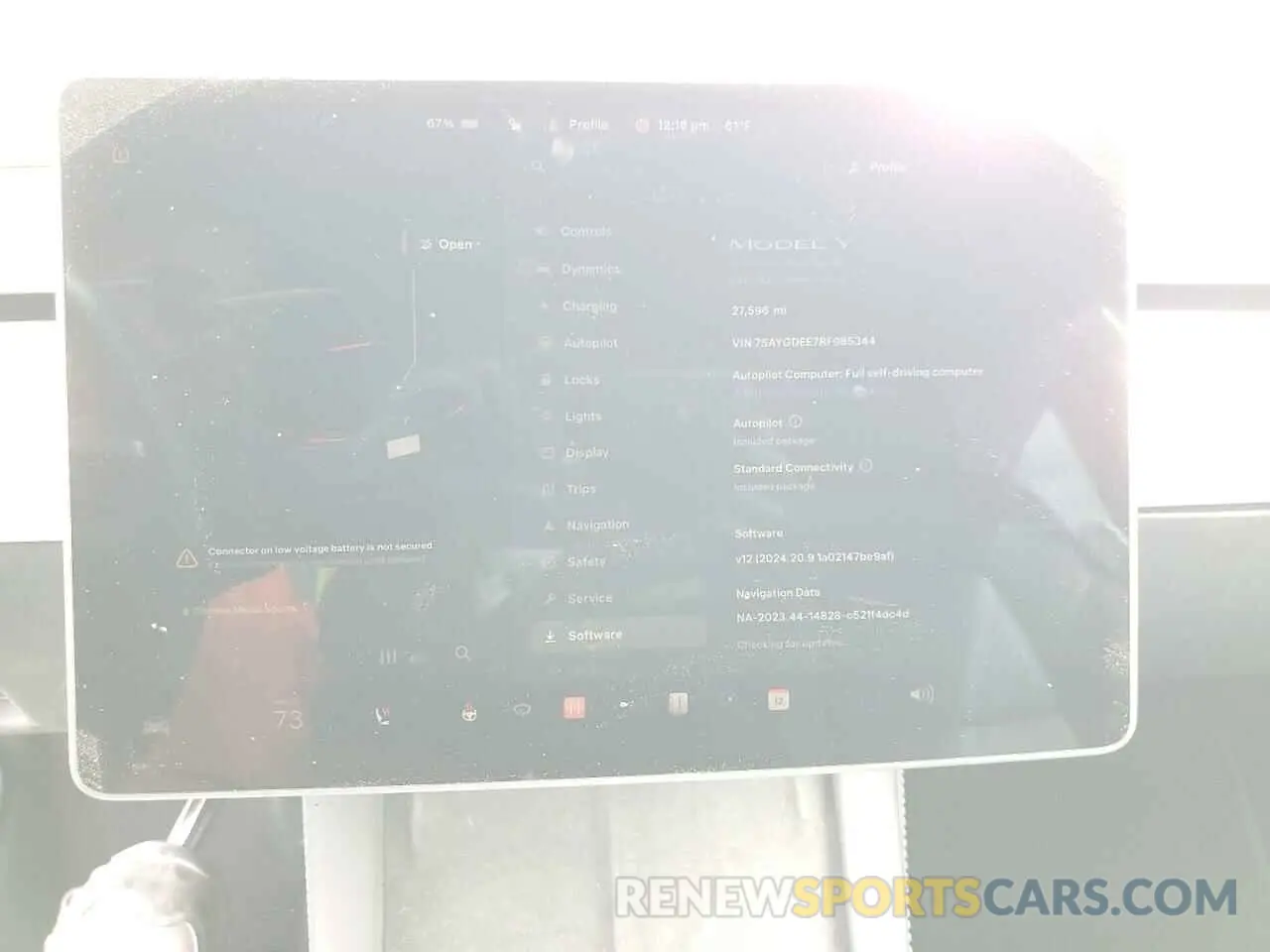 9 Фотография поврежденного автомобиля 7SAYGDEE7RF985344 TESLA MODEL Y 2024