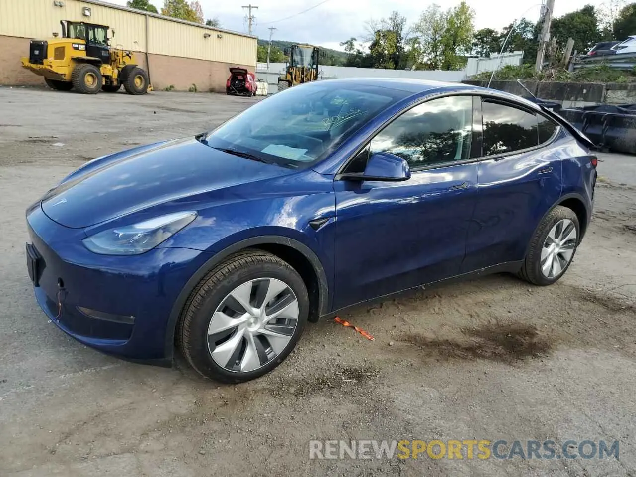 1 Photograph of a damaged car 7SAYGDEE8RA223430 TESLA MODEL Y 2024