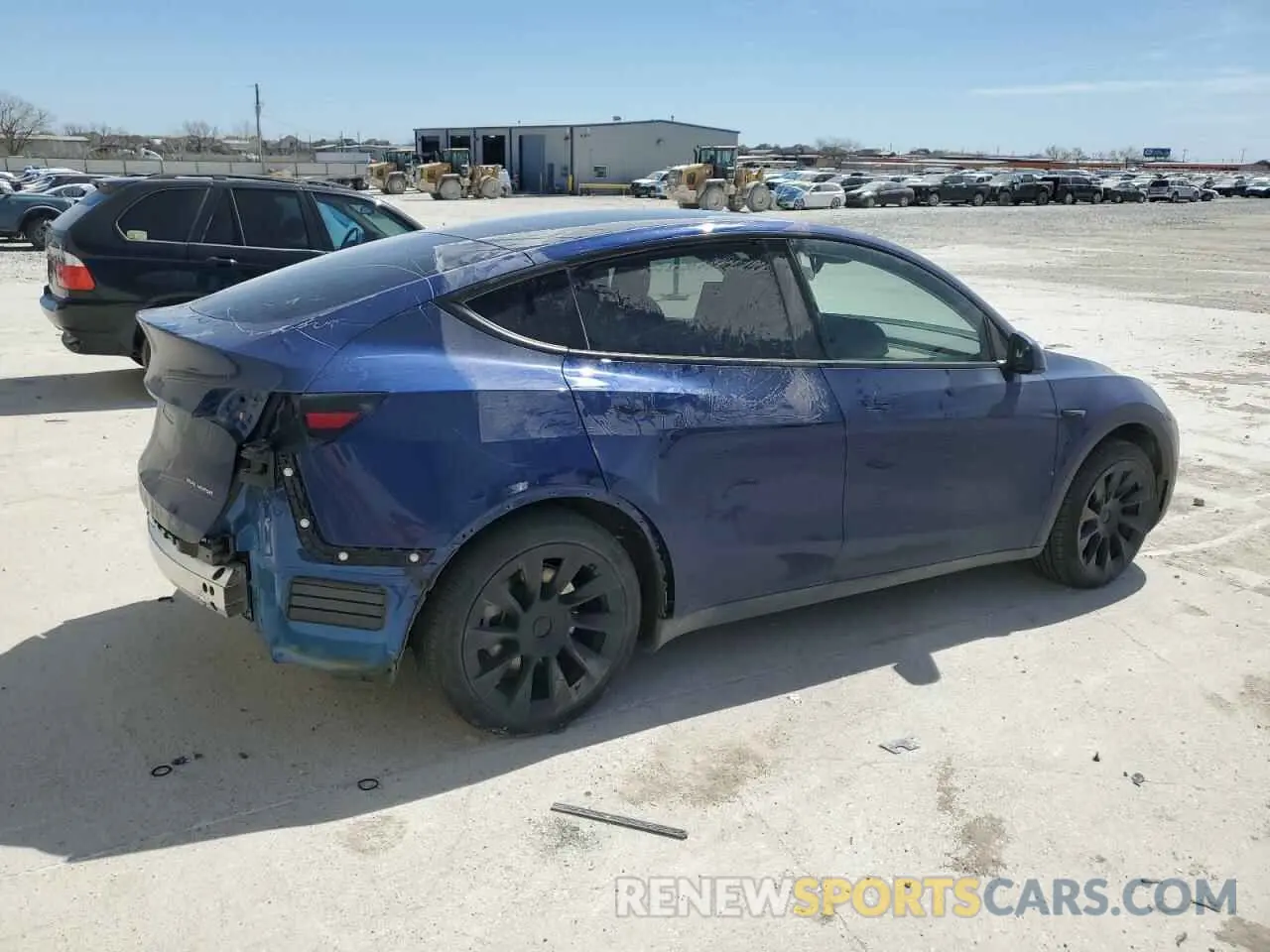 3 Photograph of a damaged car 7SAYGDEE8RA225436 TESLA MODEL Y 2024