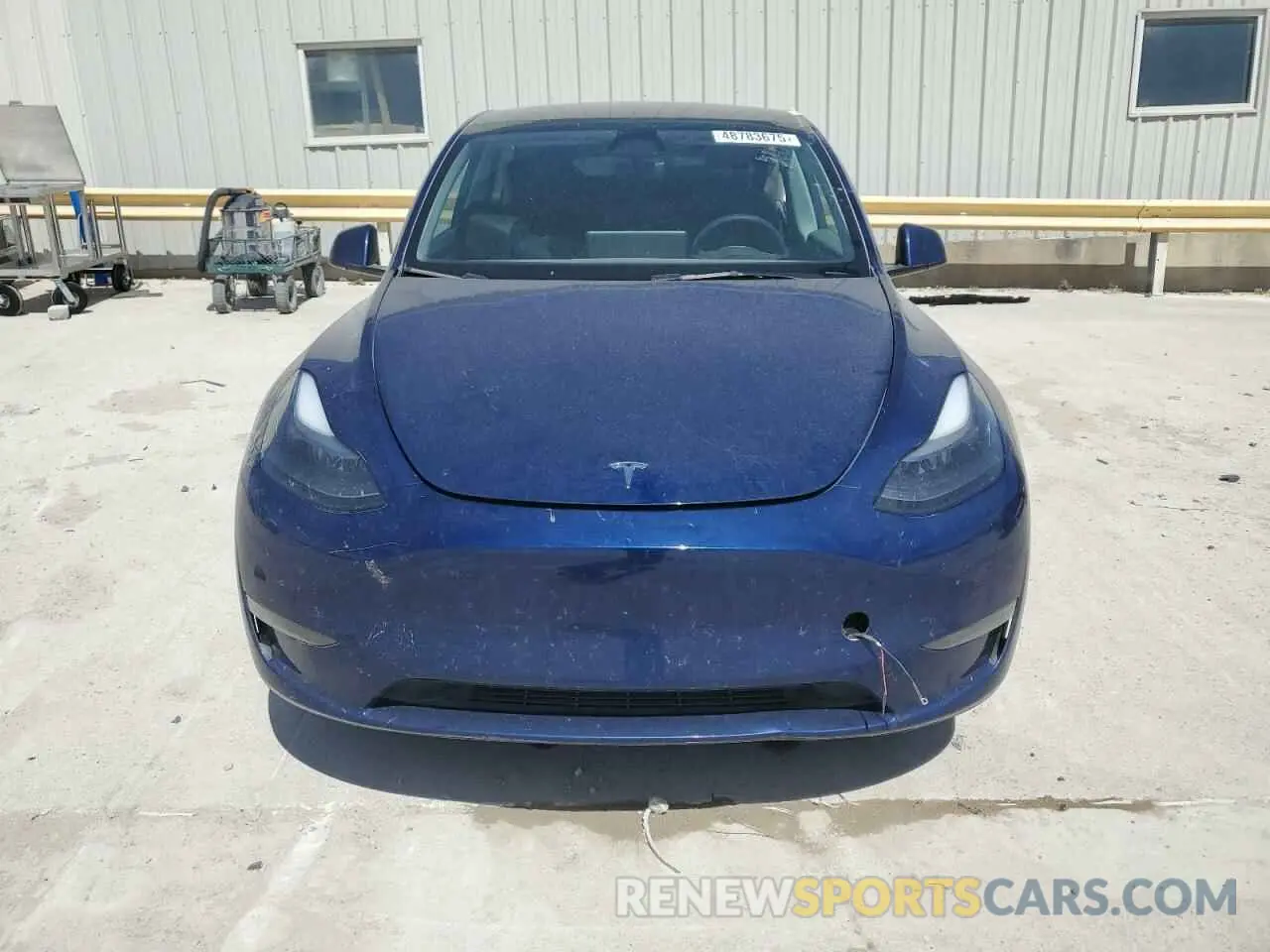 5 Photograph of a damaged car 7SAYGDEE8RA225436 TESLA MODEL Y 2024