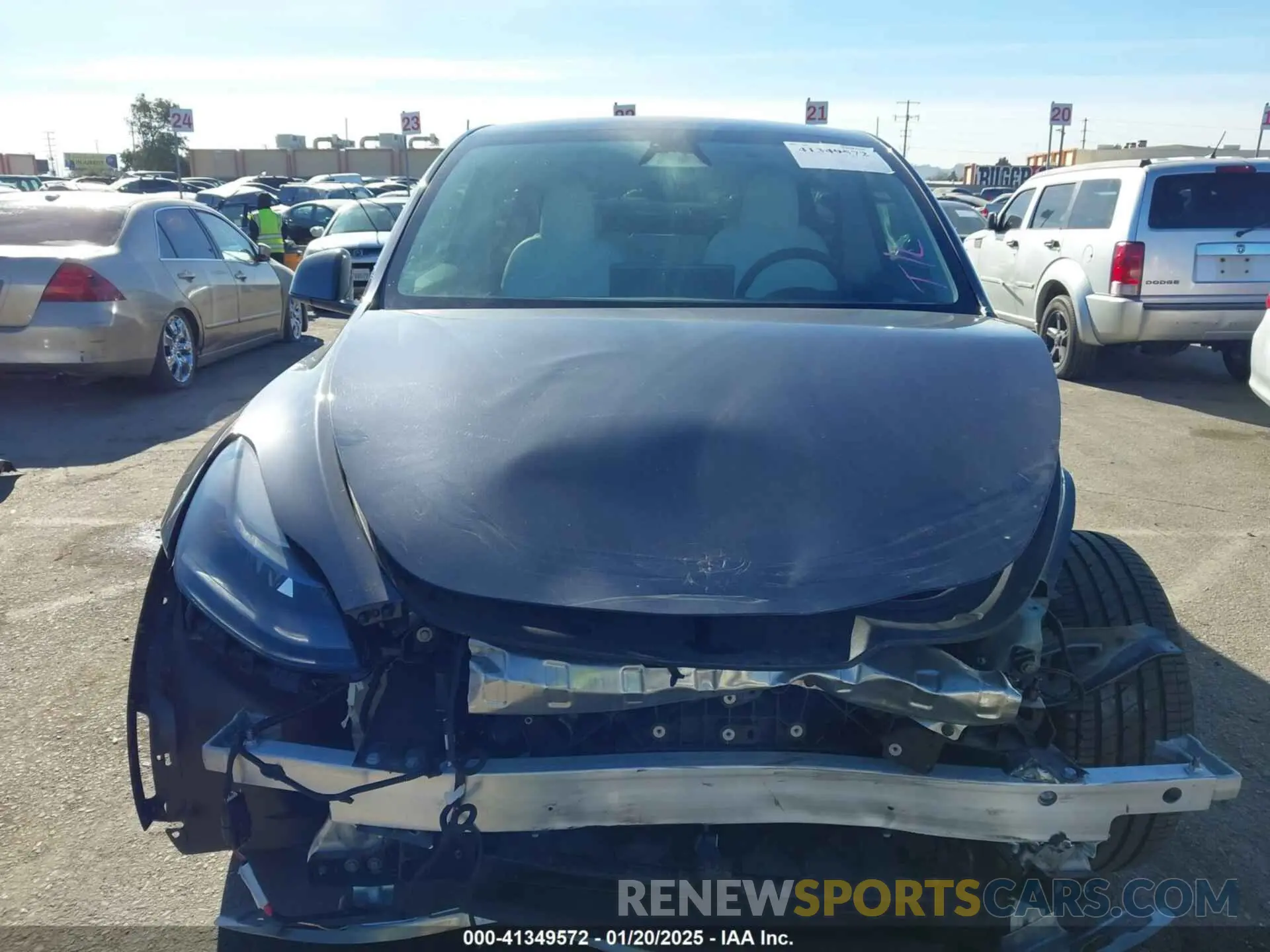 13 Фотография поврежденного автомобиля 7SAYGDEE8RA238834 TESLA MODEL Y 2024