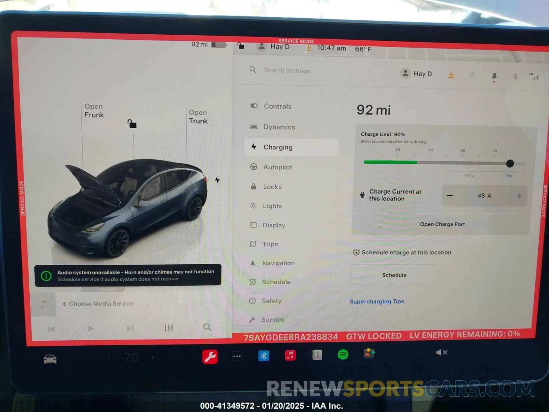 18 Фотография поврежденного автомобиля 7SAYGDEE8RA238834 TESLA MODEL Y 2024