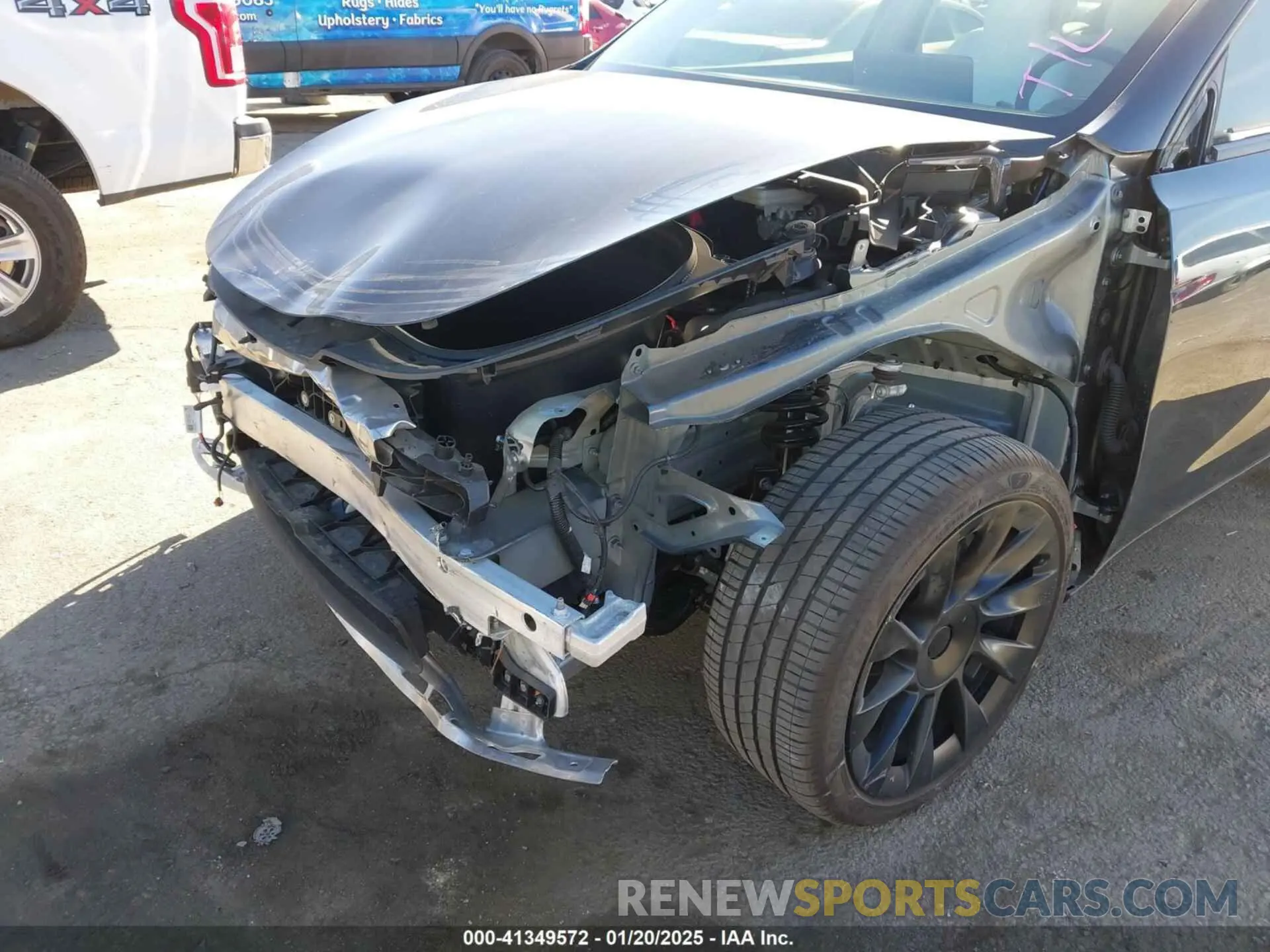 6 Фотография поврежденного автомобиля 7SAYGDEE8RA238834 TESLA MODEL Y 2024