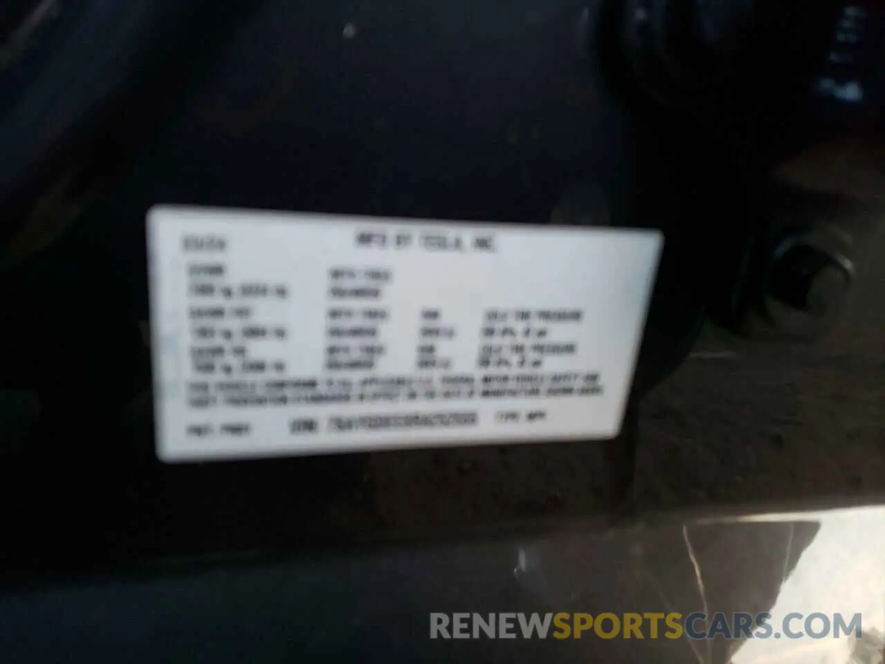 12 Фотография поврежденного автомобиля 7SAYGDEE8RA252555 TESLA MODEL Y 2024