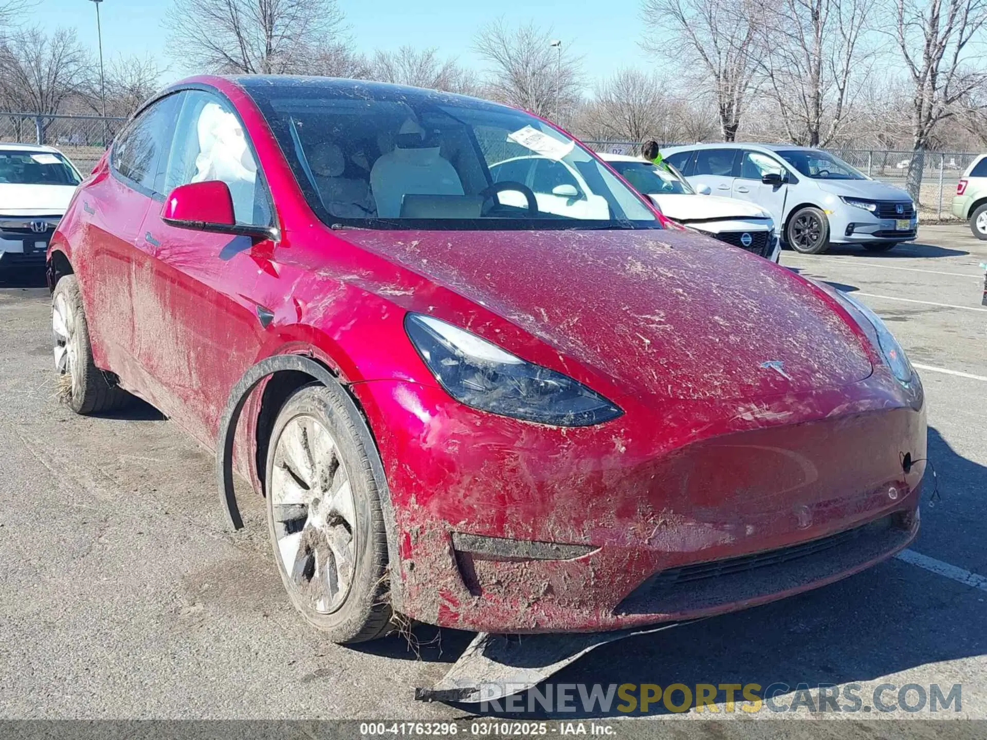 1 Фотография поврежденного автомобиля 7SAYGDEE8RA259585 TESLA MODEL Y 2024