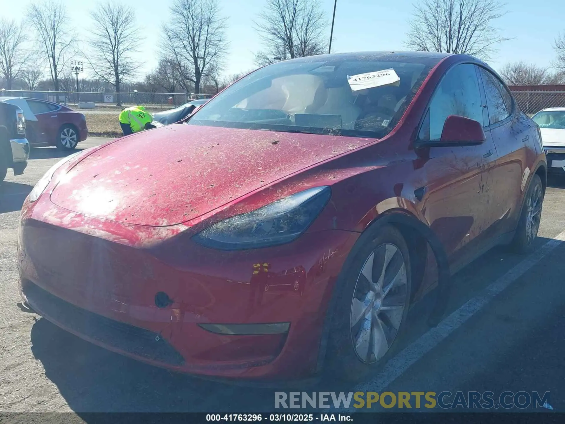 2 Фотография поврежденного автомобиля 7SAYGDEE8RA259585 TESLA MODEL Y 2024