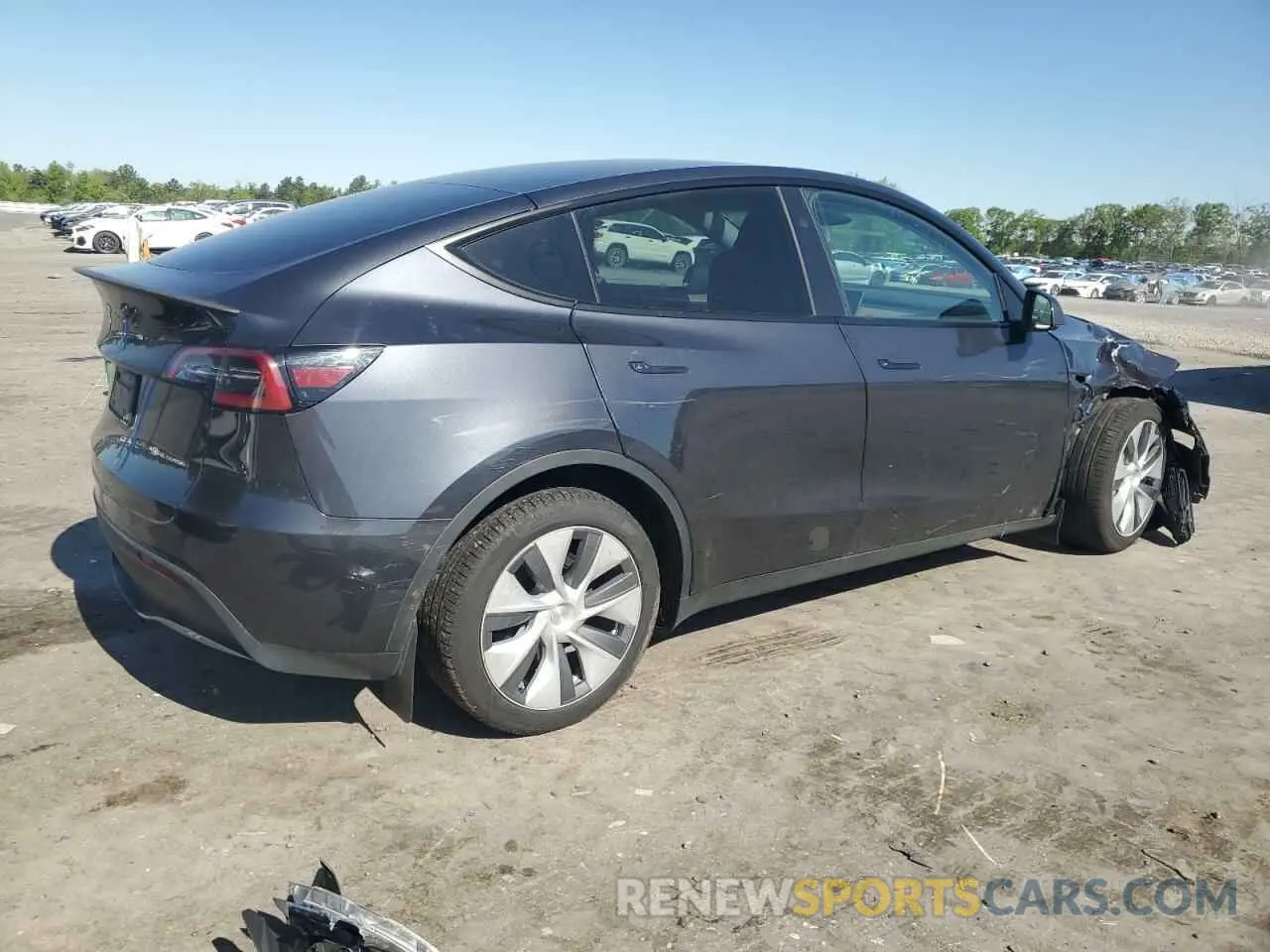 3 Фотография поврежденного автомобиля 7SAYGDEE8RA276936 TESLA MODEL Y 2024