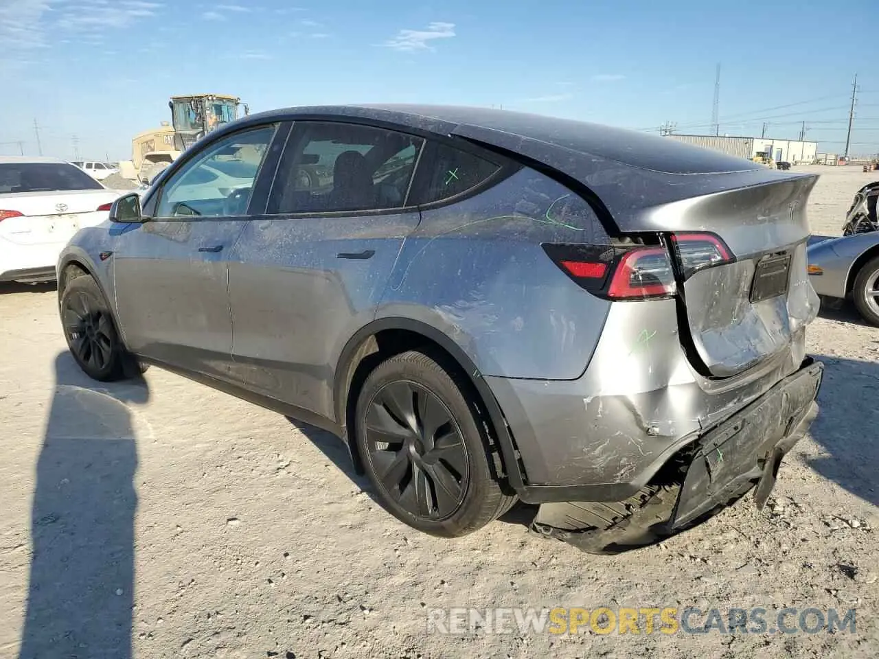 2 Фотография поврежденного автомобиля 7SAYGDEE8RA291162 TESLA MODEL Y 2024