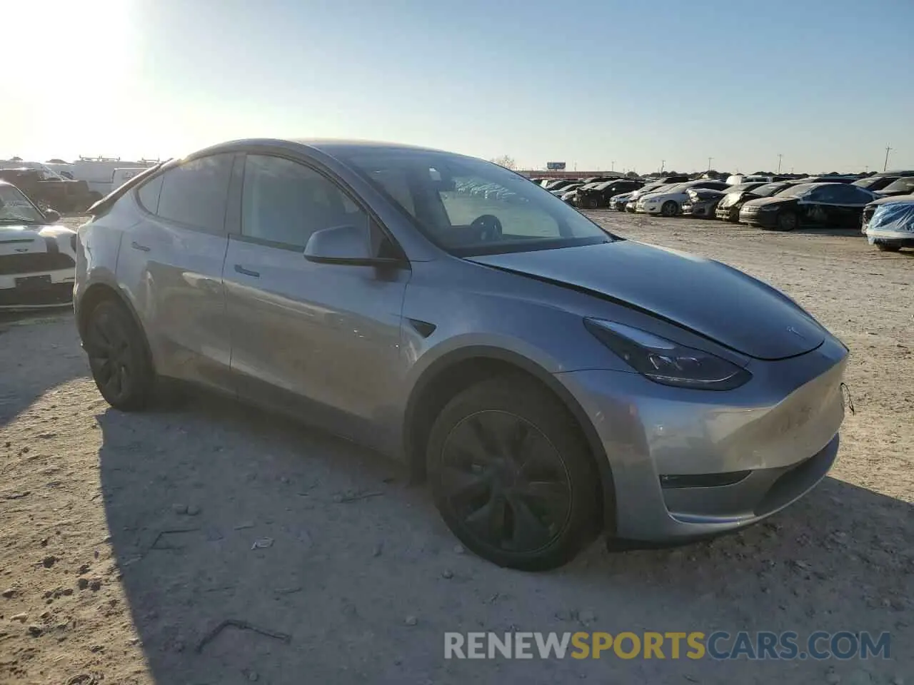 4 Фотография поврежденного автомобиля 7SAYGDEE8RA291162 TESLA MODEL Y 2024