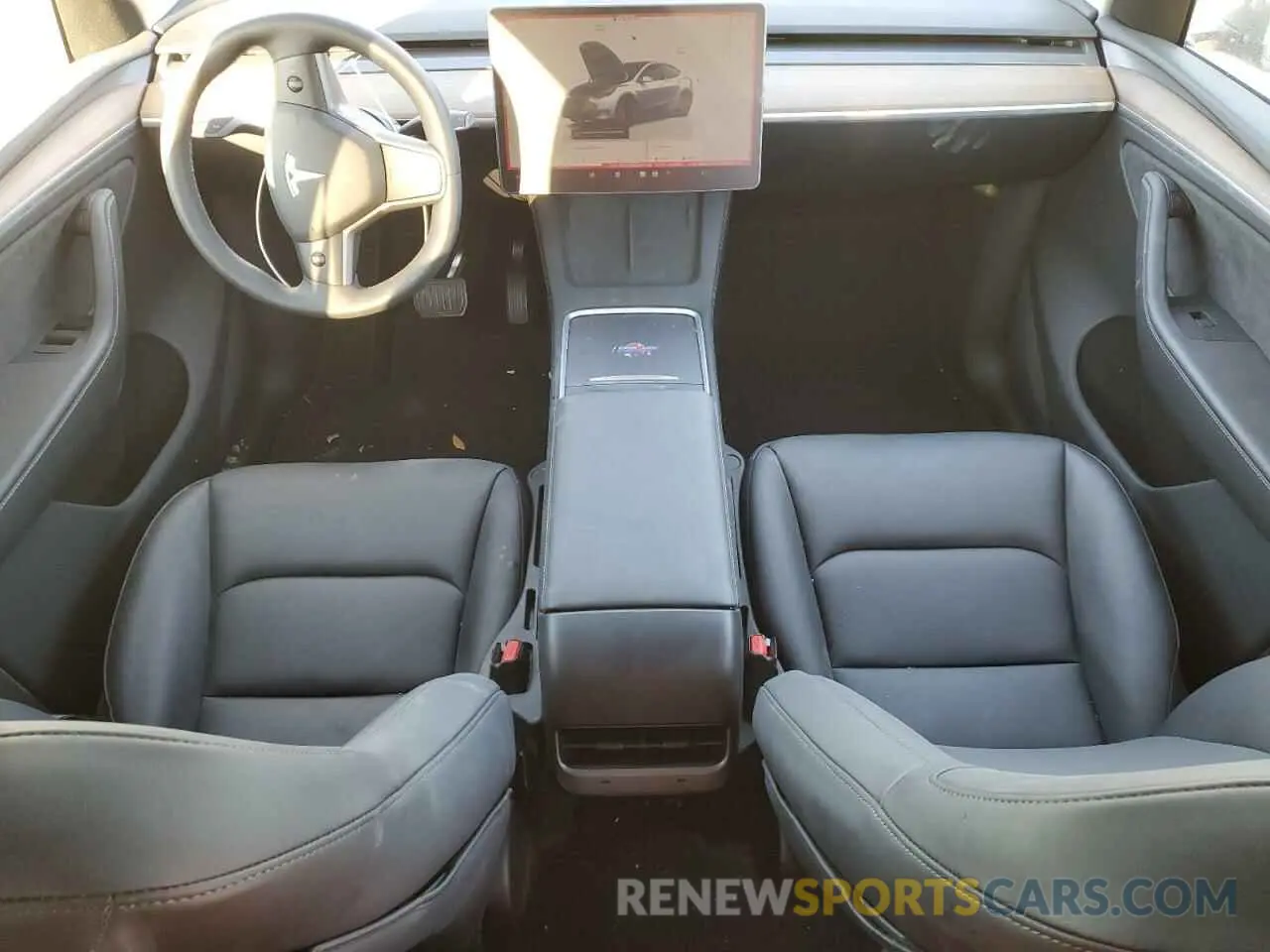 8 Фотография поврежденного автомобиля 7SAYGDEE8RA291162 TESLA MODEL Y 2024