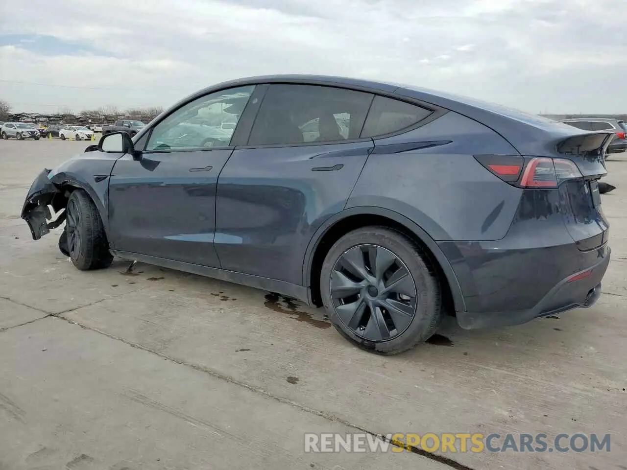 2 Фотография поврежденного автомобиля 7SAYGDEE8RA304900 TESLA MODEL Y 2024