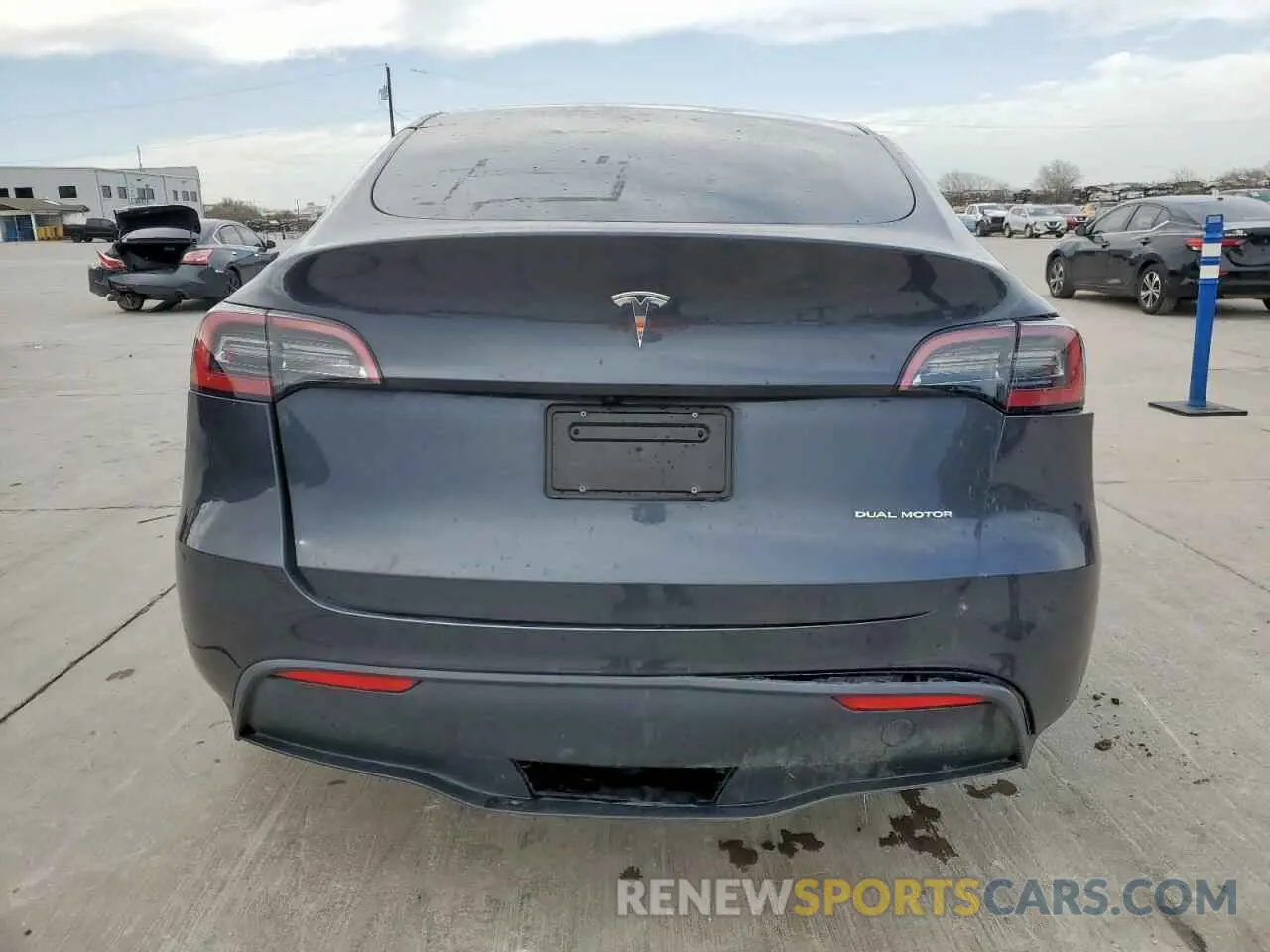 6 Фотография поврежденного автомобиля 7SAYGDEE8RA304900 TESLA MODEL Y 2024