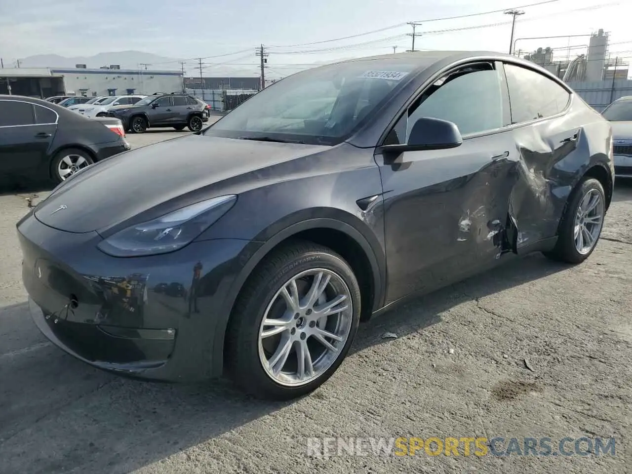 1 Фотография поврежденного автомобиля 7SAYGDEE8RF089456 TESLA MODEL Y 2024