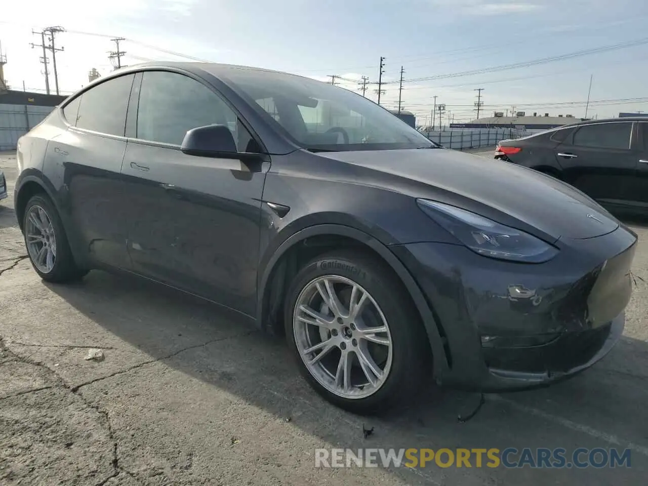 4 Фотография поврежденного автомобиля 7SAYGDEE8RF089456 TESLA MODEL Y 2024