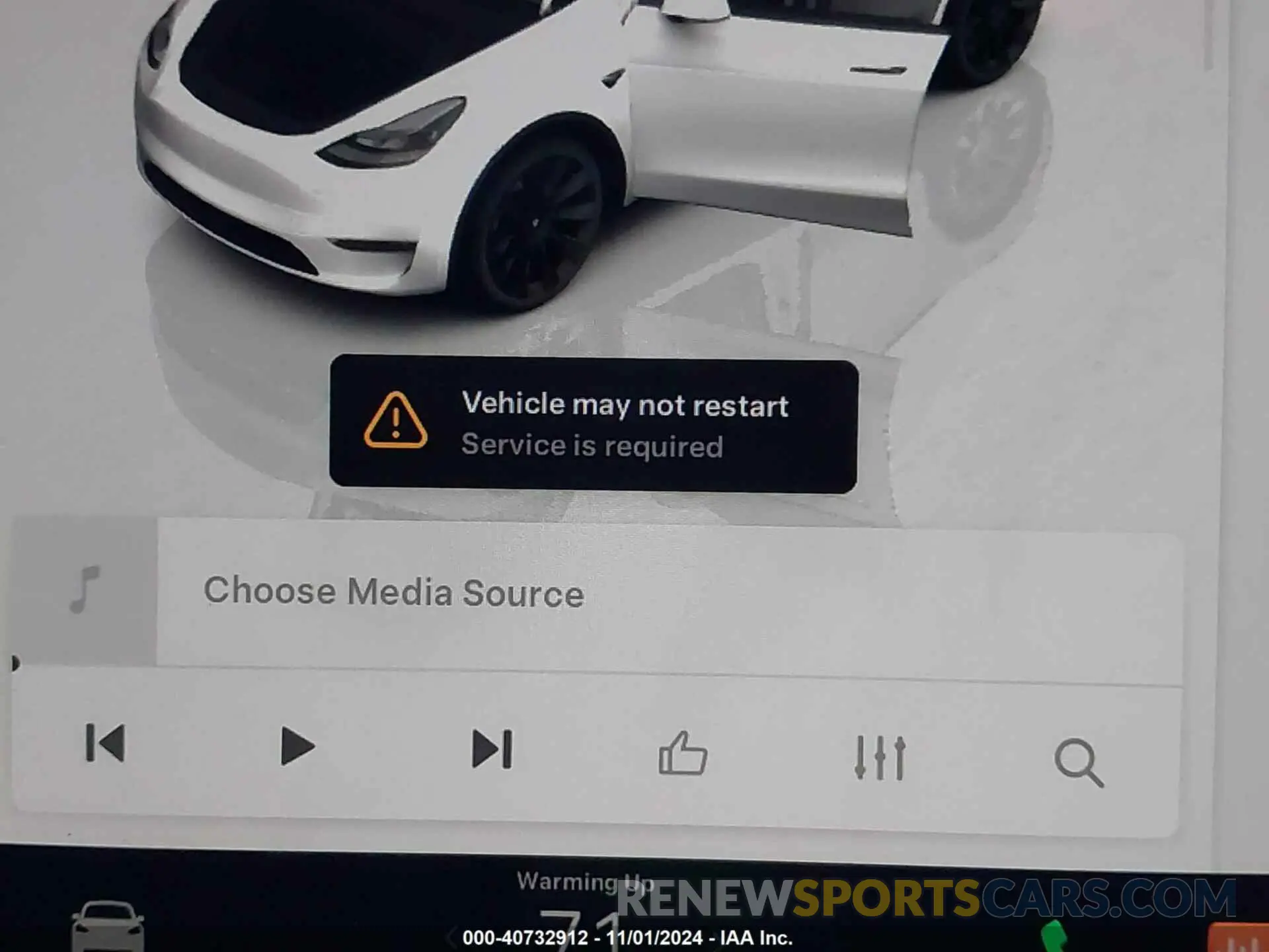 19 Фотография поврежденного автомобиля 7SAYGDEE8RF114761 TESLA MODEL Y 2024