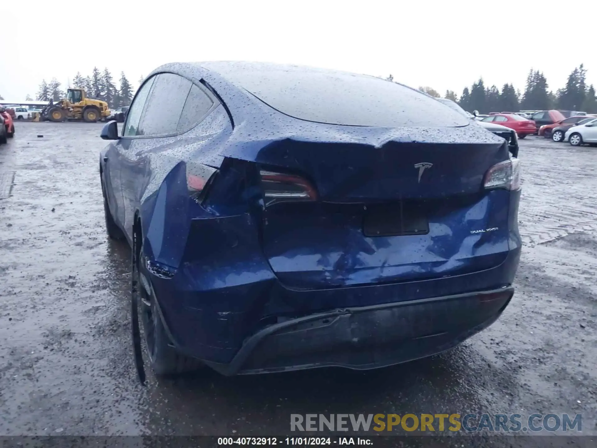 6 Фотография поврежденного автомобиля 7SAYGDEE8RF114761 TESLA MODEL Y 2024