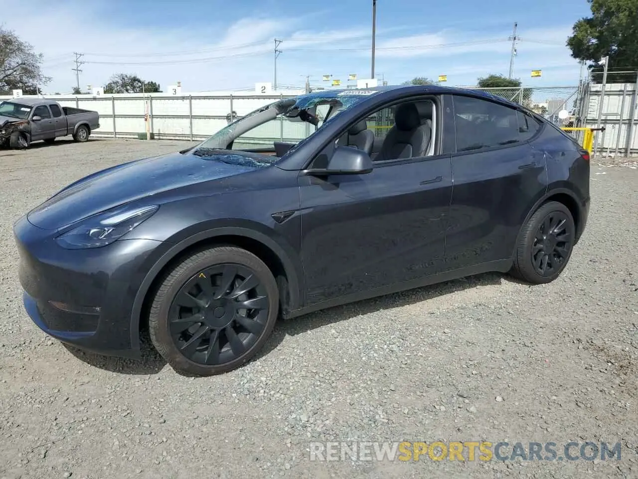 1 Фотография поврежденного автомобиля 7SAYGDEE8RF148280 TESLA MODEL Y 2024