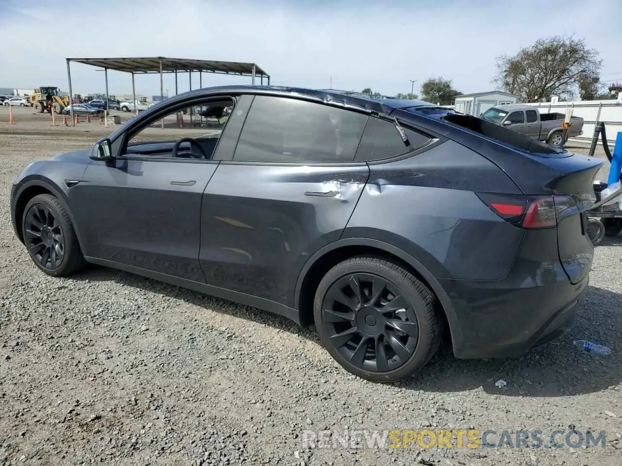 2 Фотография поврежденного автомобиля 7SAYGDEE8RF148280 TESLA MODEL Y 2024