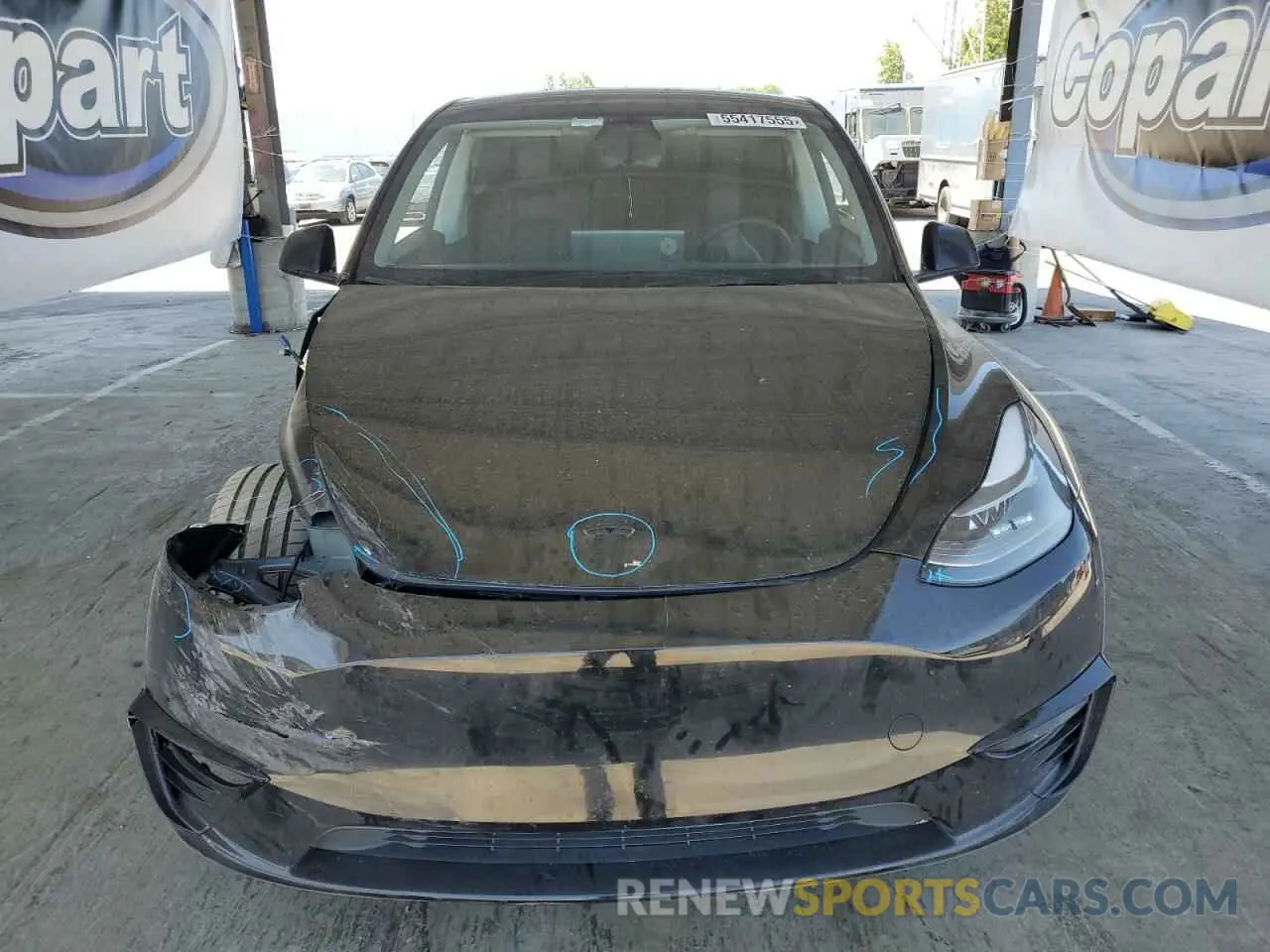 5 Photograph of a damaged car 7SAYGDEE8RF983280 TESLA MODEL Y 2024