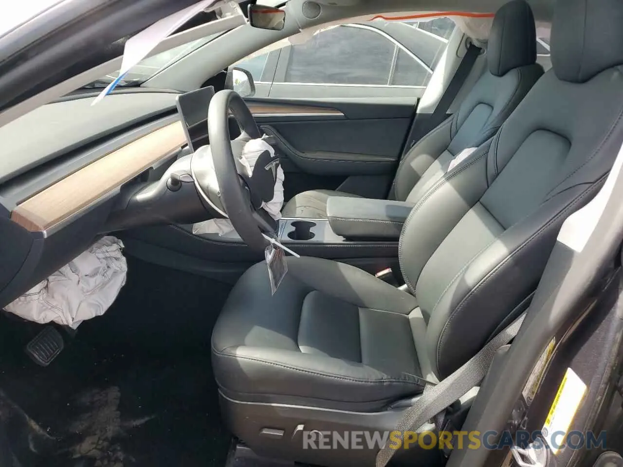 7 Фотография поврежденного автомобиля 7SAYGDEE9RA229947 TESLA MODEL Y 2024