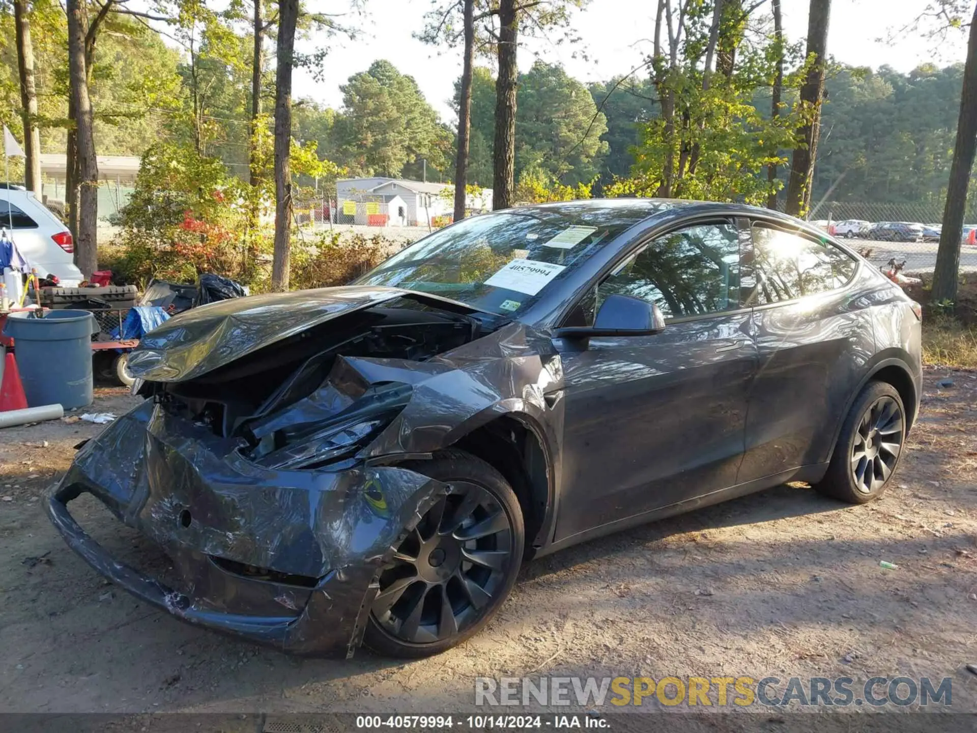 2 Фотография поврежденного автомобиля 7SAYGDEE9RA243556 TESLA MODEL Y 2024