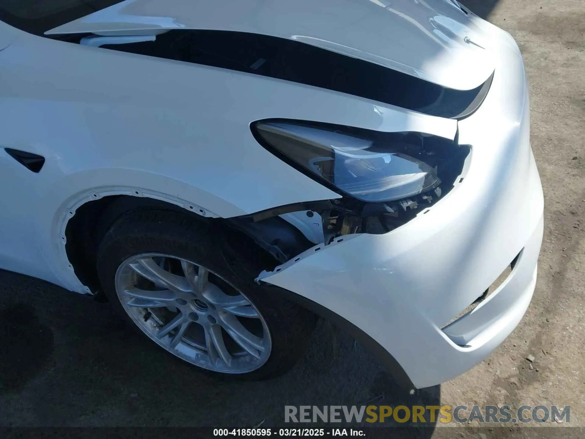 19 Photograph of a damaged car 7SAYGDEE9RA259630 TESLA MODEL Y 2024