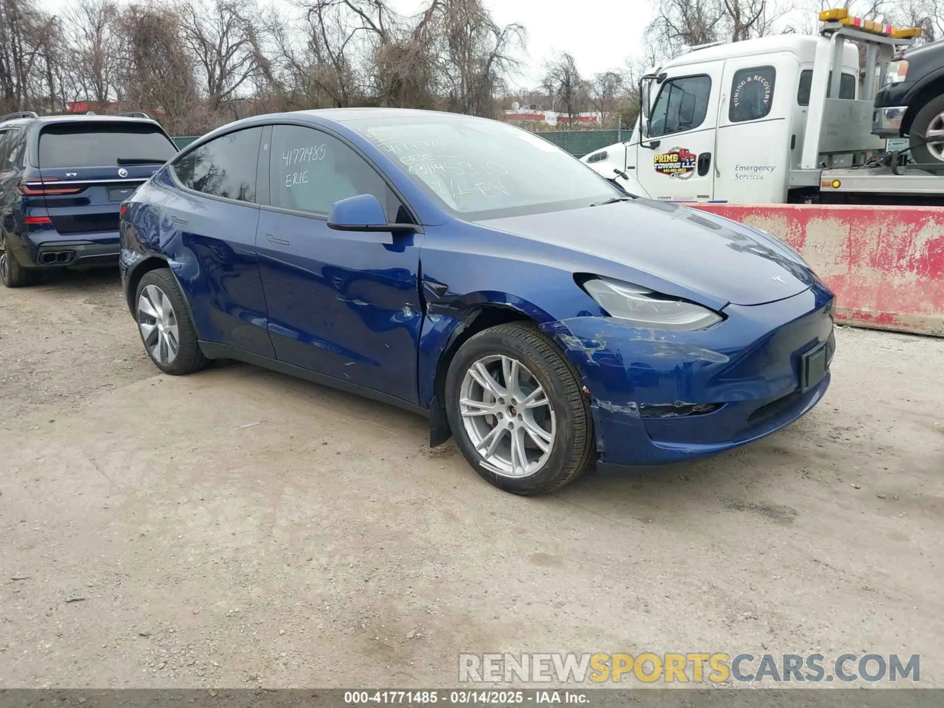 1 Фотография поврежденного автомобиля 7SAYGDEE9RA269882 TESLA MODEL Y 2024