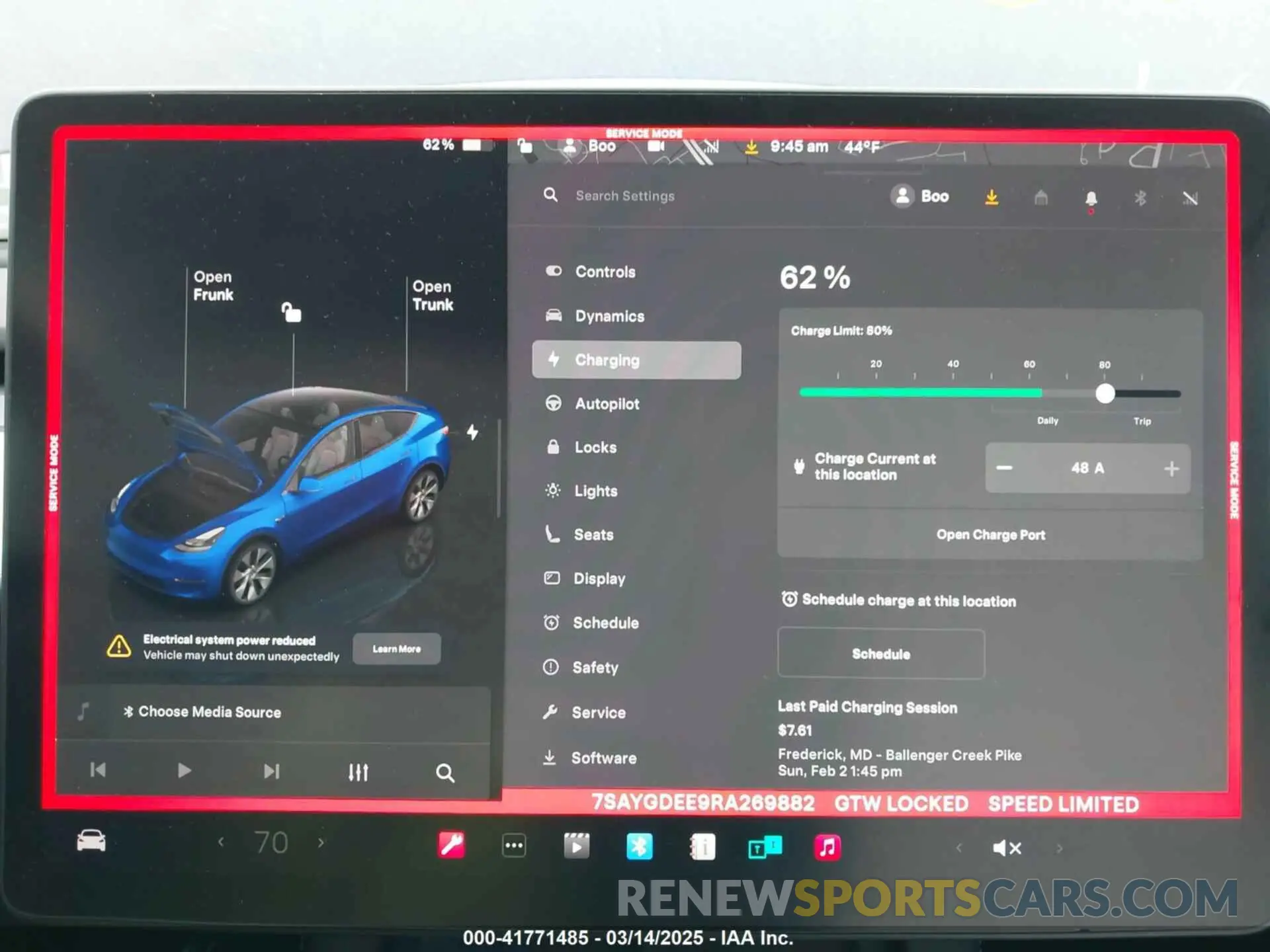 18 Фотография поврежденного автомобиля 7SAYGDEE9RA269882 TESLA MODEL Y 2024