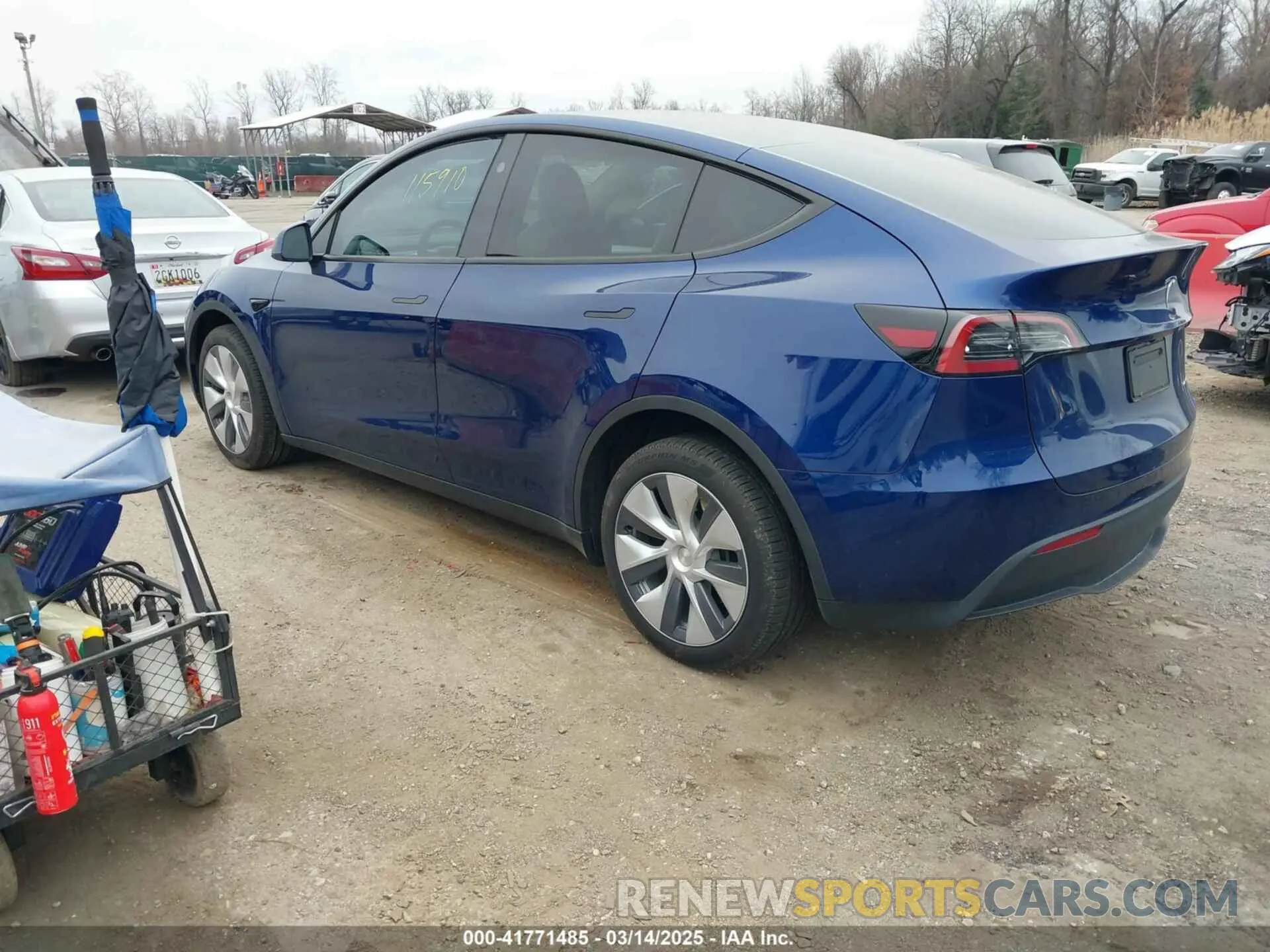 3 Фотография поврежденного автомобиля 7SAYGDEE9RA269882 TESLA MODEL Y 2024