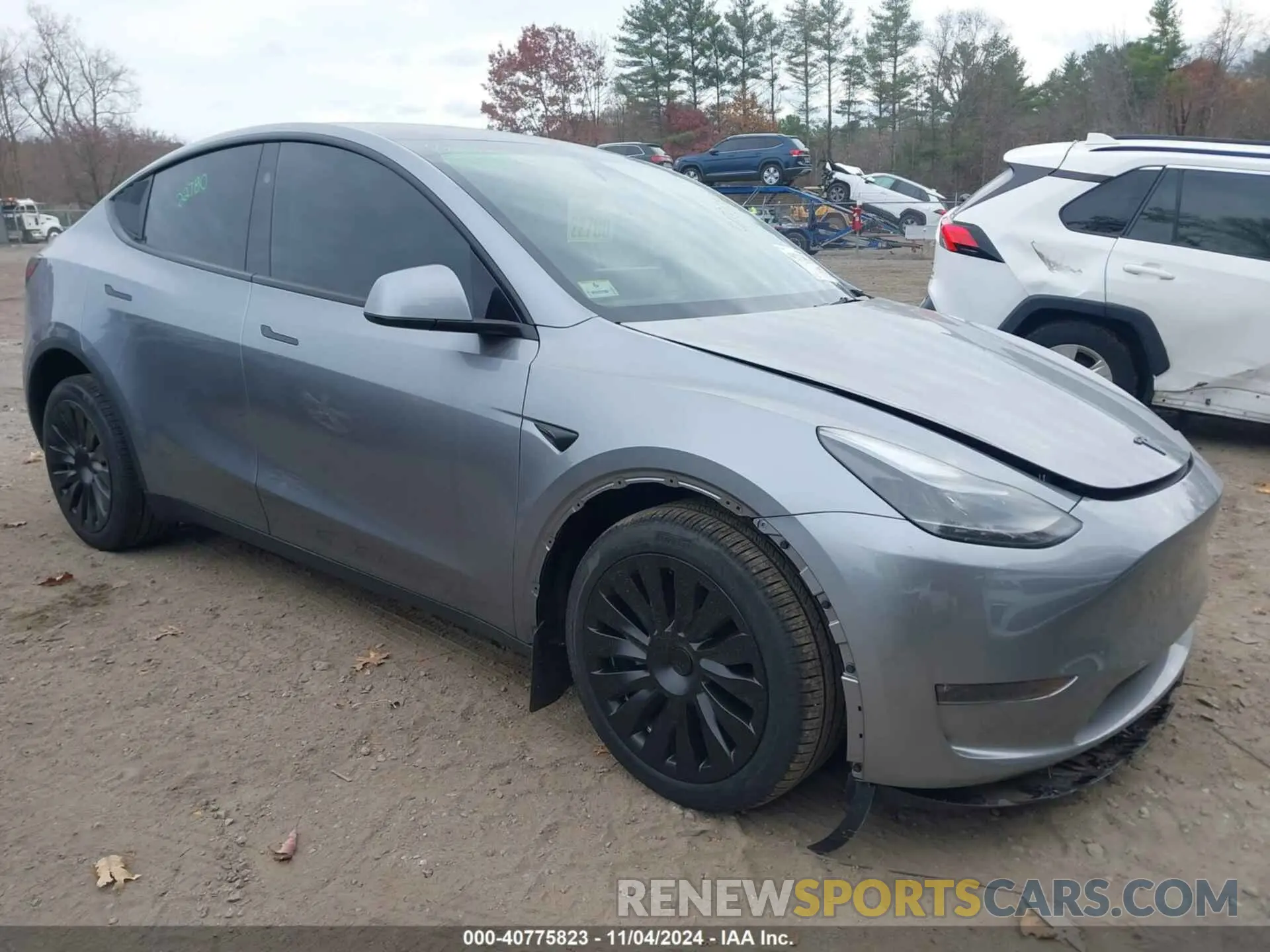 1 Фотография поврежденного автомобиля 7SAYGDEE9RA287962 TESLA MODEL Y 2024