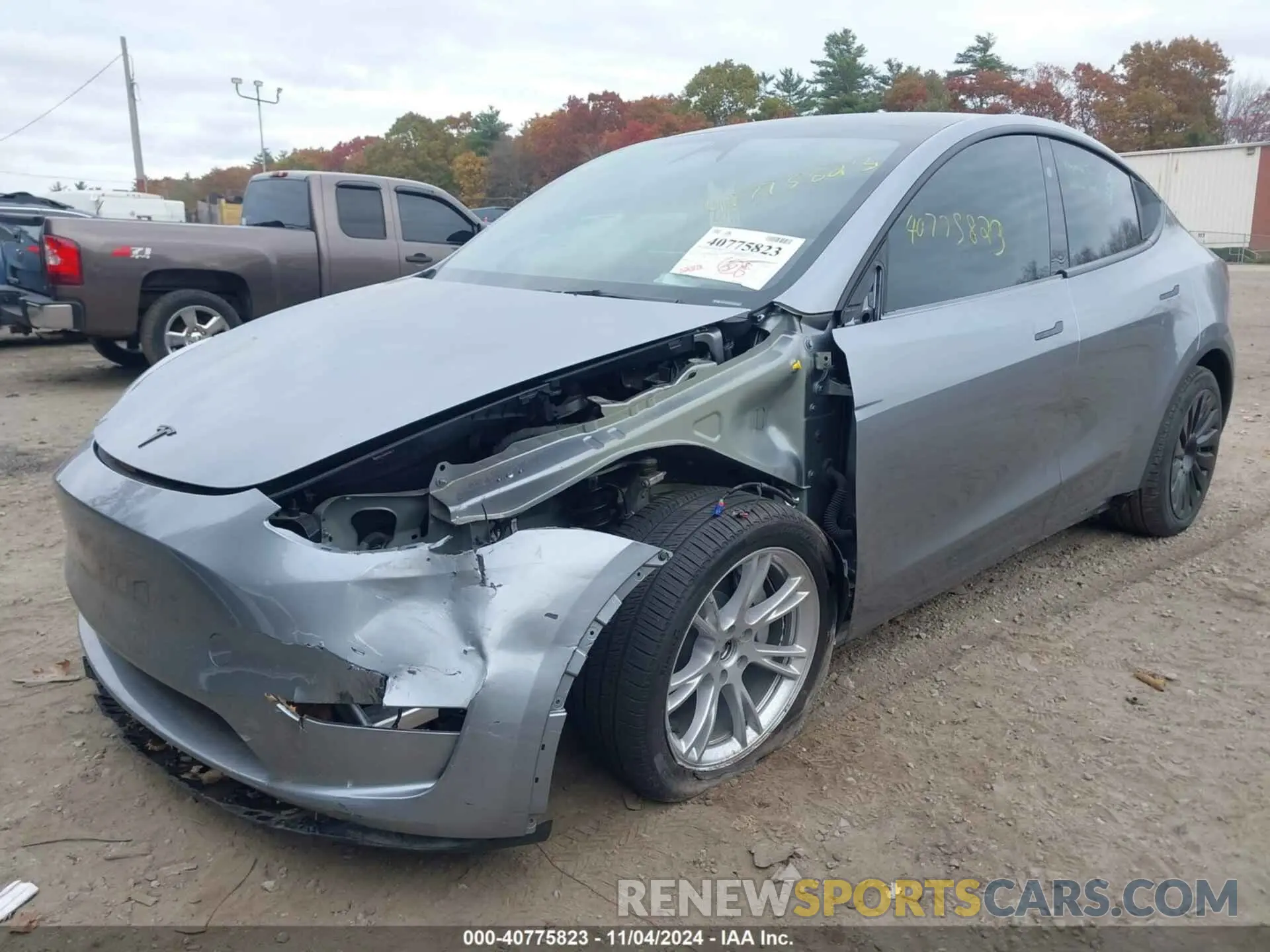 2 Фотография поврежденного автомобиля 7SAYGDEE9RA287962 TESLA MODEL Y 2024
