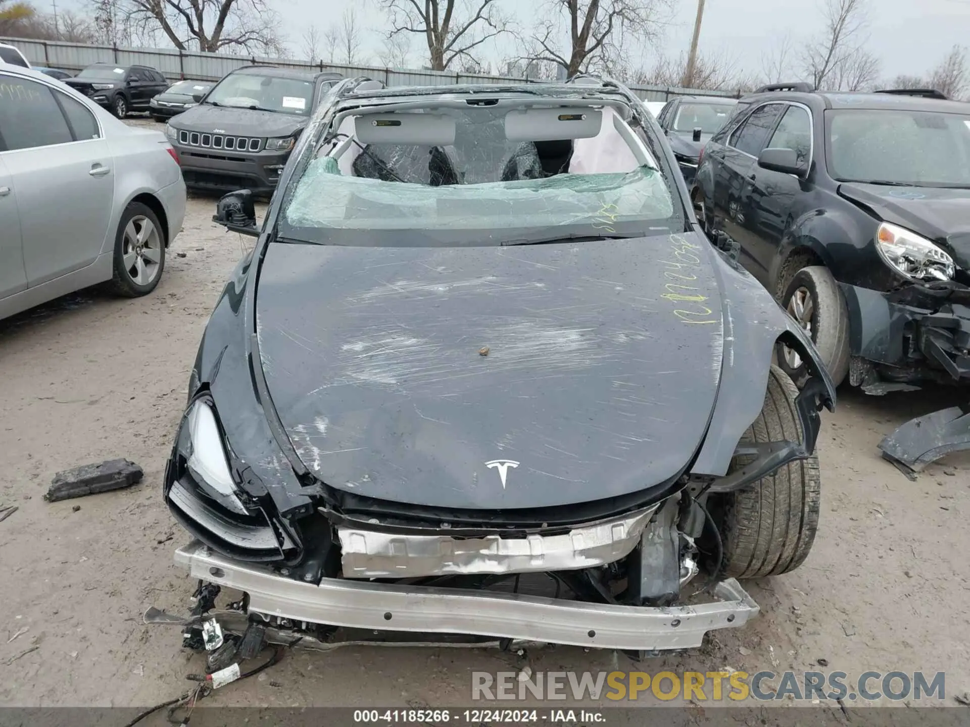 12 Фотография поврежденного автомобиля 7SAYGDEE9RA288125 TESLA MODEL Y 2024