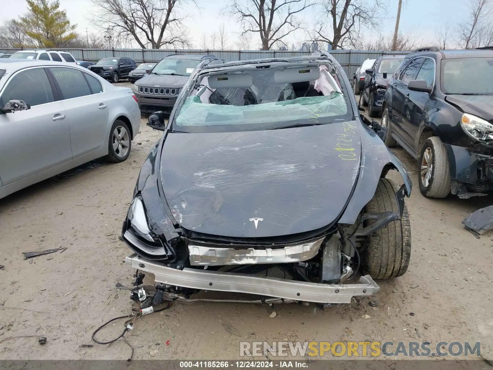 6 Фотография поврежденного автомобиля 7SAYGDEE9RA288125 TESLA MODEL Y 2024