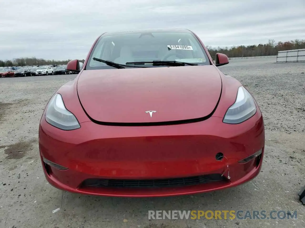 5 Photograph of a damaged car 7SAYGDEE9RA291543 TESLA MODEL Y 2024