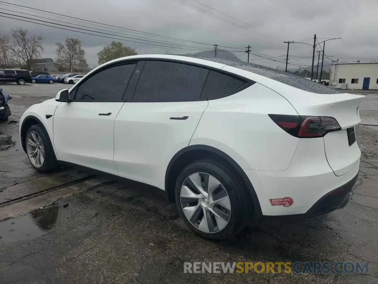 2 Фотография поврежденного автомобиля 7SAYGDEE9RF002292 TESLA MODEL Y 2024