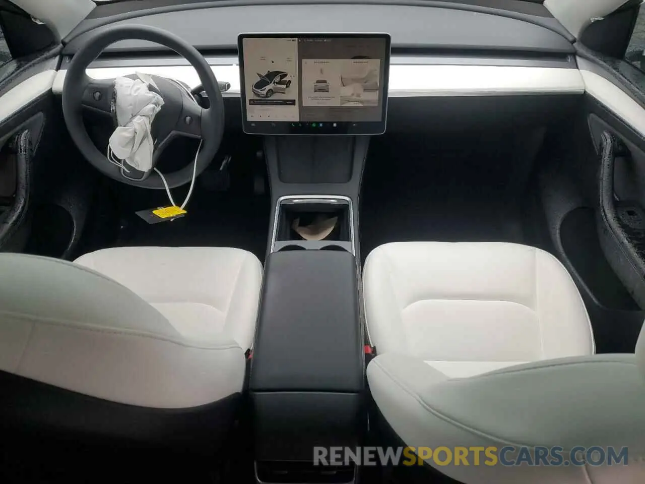 8 Фотография поврежденного автомобиля 7SAYGDEE9RF002292 TESLA MODEL Y 2024