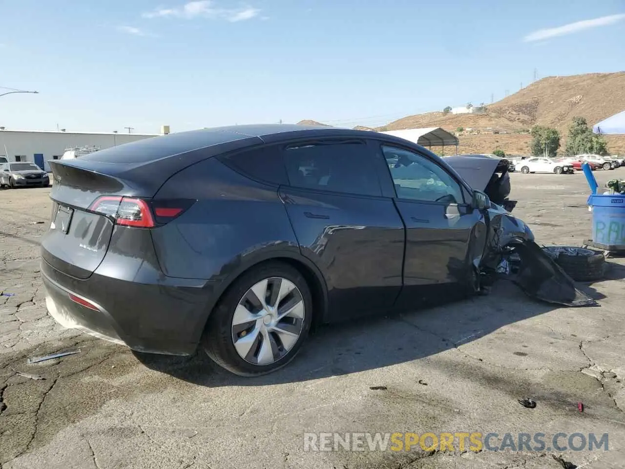 3 Photograph of a damaged car 7SAYGDEE9RF078563 TESLA MODEL Y 2024