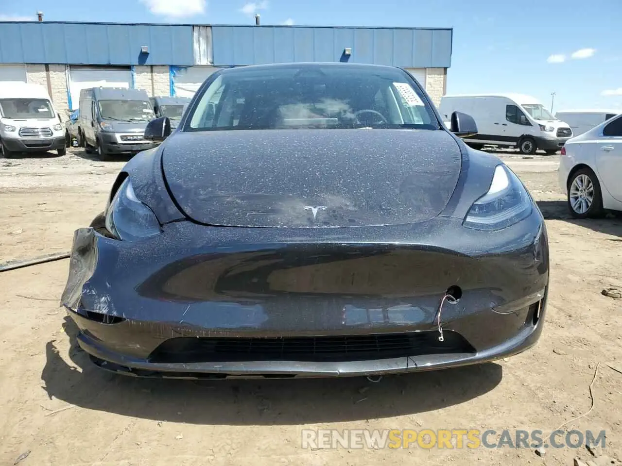 5 Photograph of a damaged car 7SAYGDEE9RF129530 TESLA MODEL Y 2024
