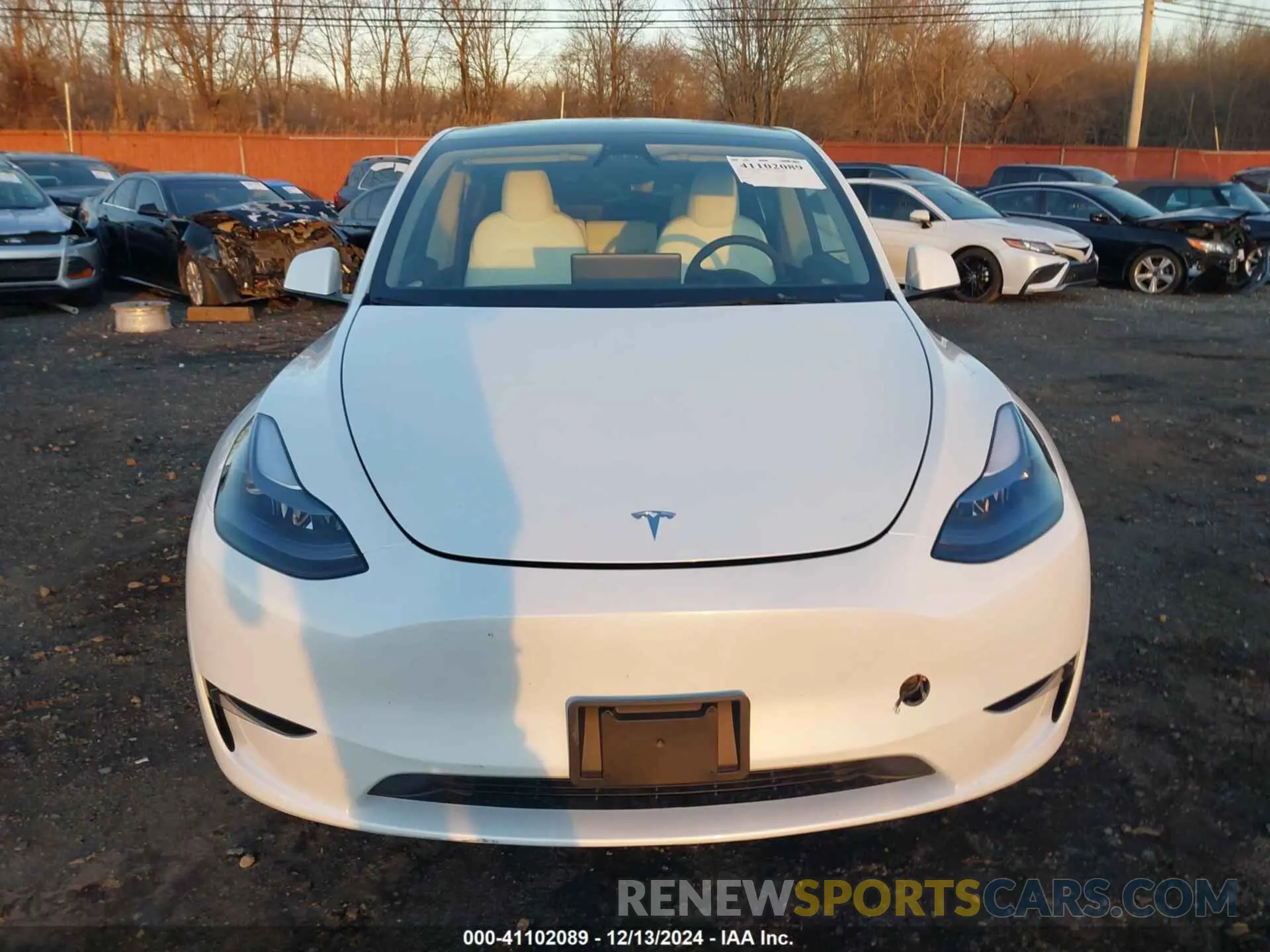 12 Фотография поврежденного автомобиля 7SAYGDEE9RF180607 TESLA MODEL Y 2024