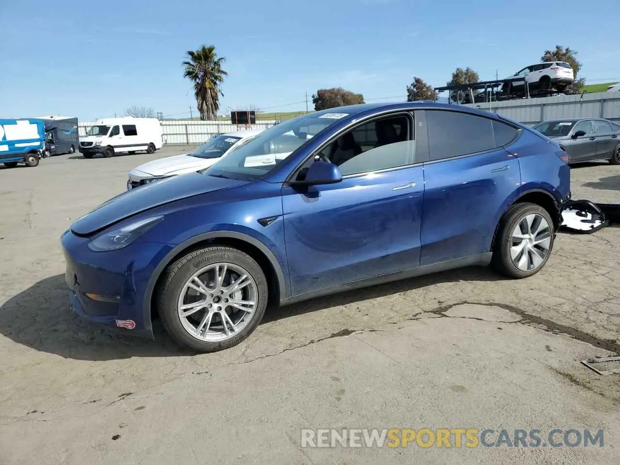 1 Фотография поврежденного автомобиля 7SAYGDEE9RF981540 TESLA MODEL Y 2024
