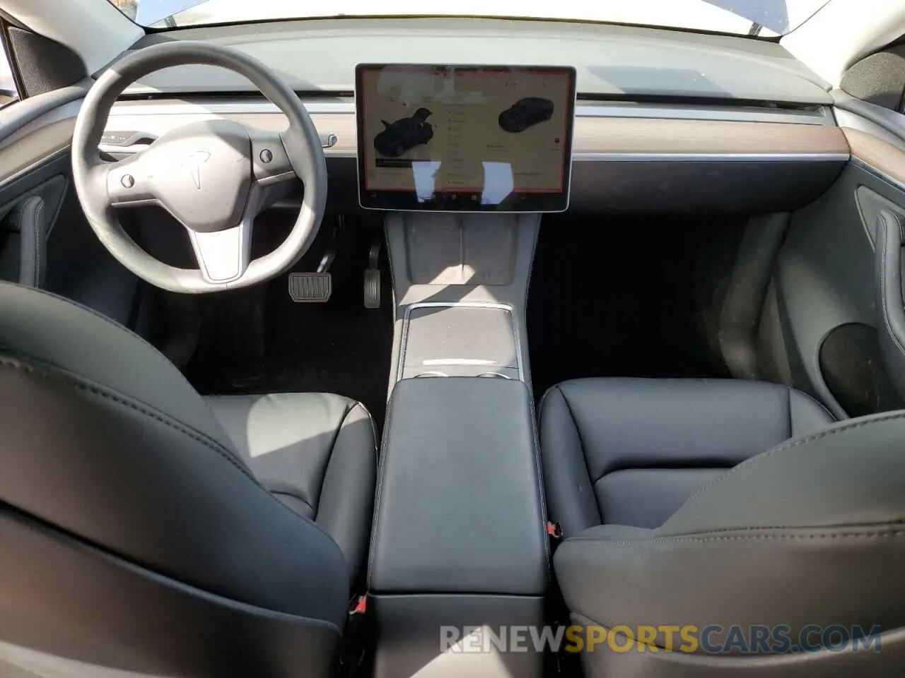 8 Фотография поврежденного автомобиля 7SAYGDEE9RF981540 TESLA MODEL Y 2024
