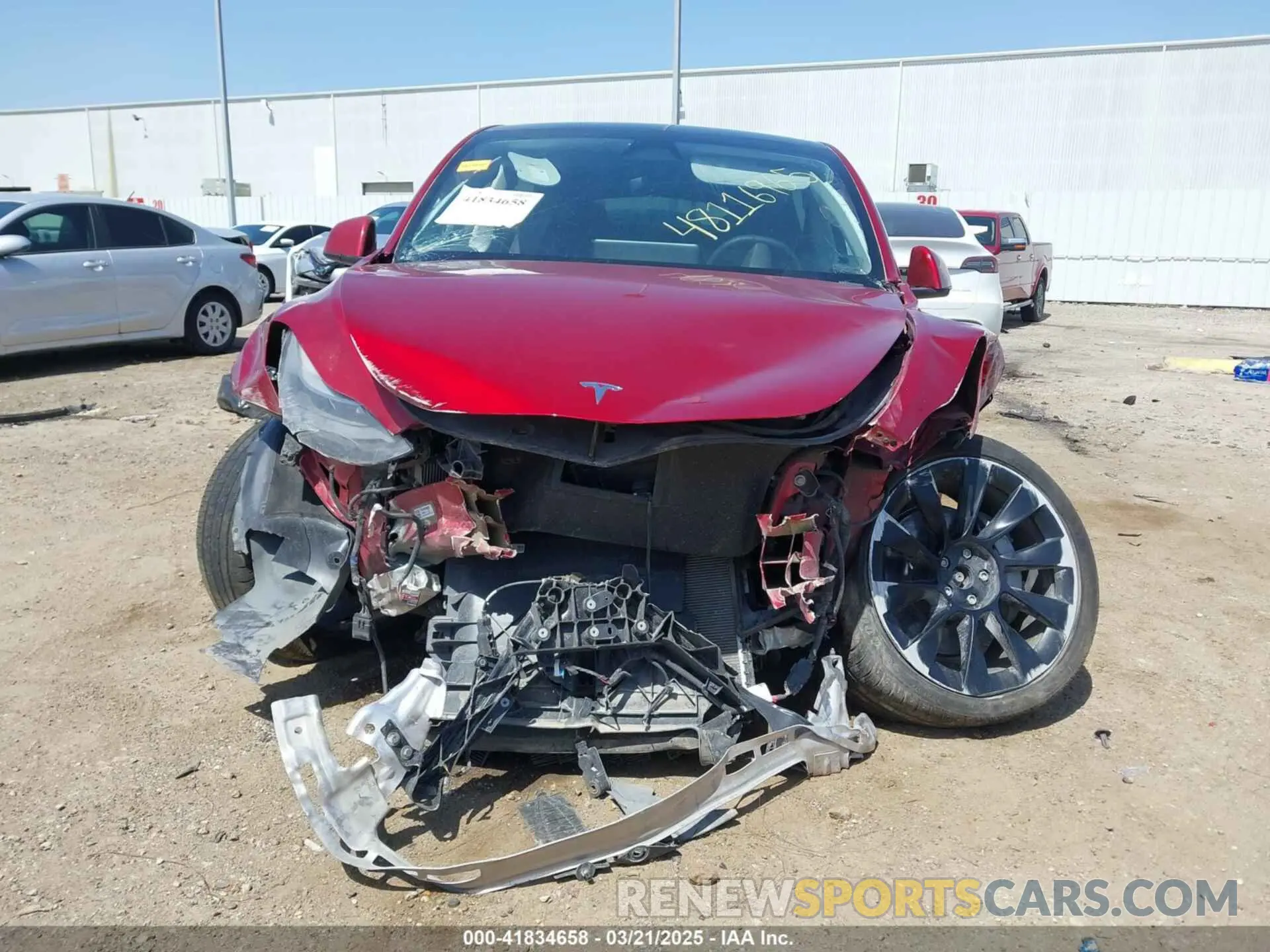 12 Photograph of a damaged car 7SAYGDEEXRA236065 TESLA MODEL Y 2024
