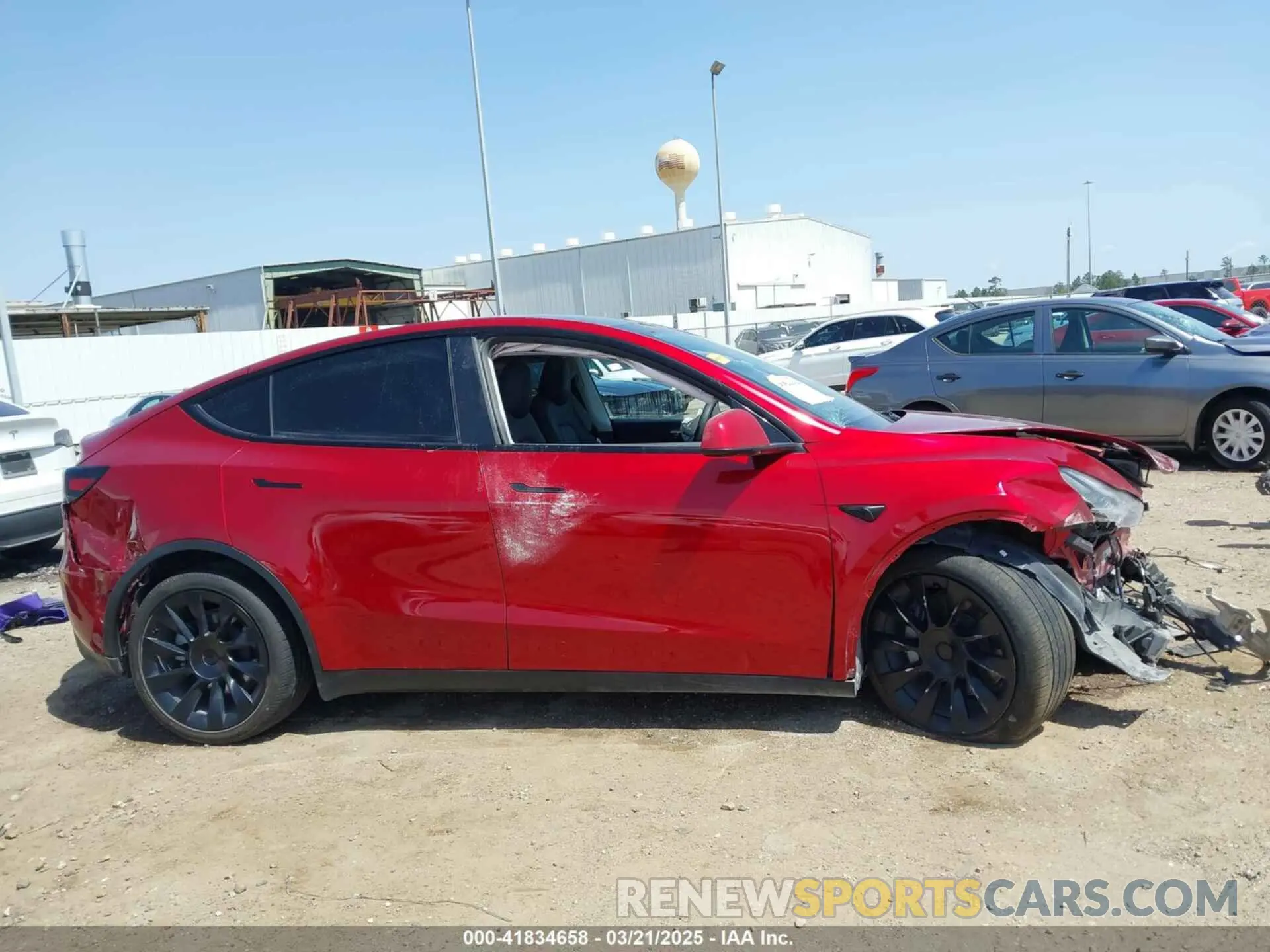 13 Photograph of a damaged car 7SAYGDEEXRA236065 TESLA MODEL Y 2024