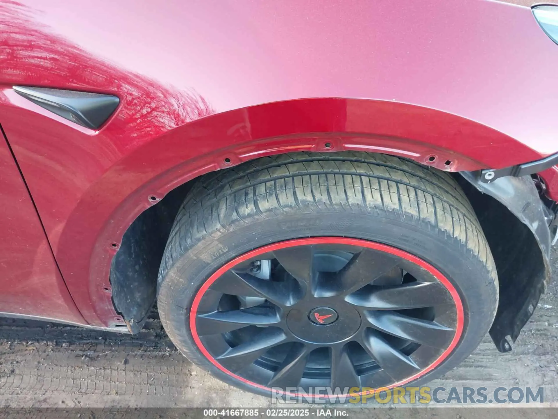 21 Фотография поврежденного автомобиля 7SAYGDEEXRA264447 TESLA MODEL Y 2024