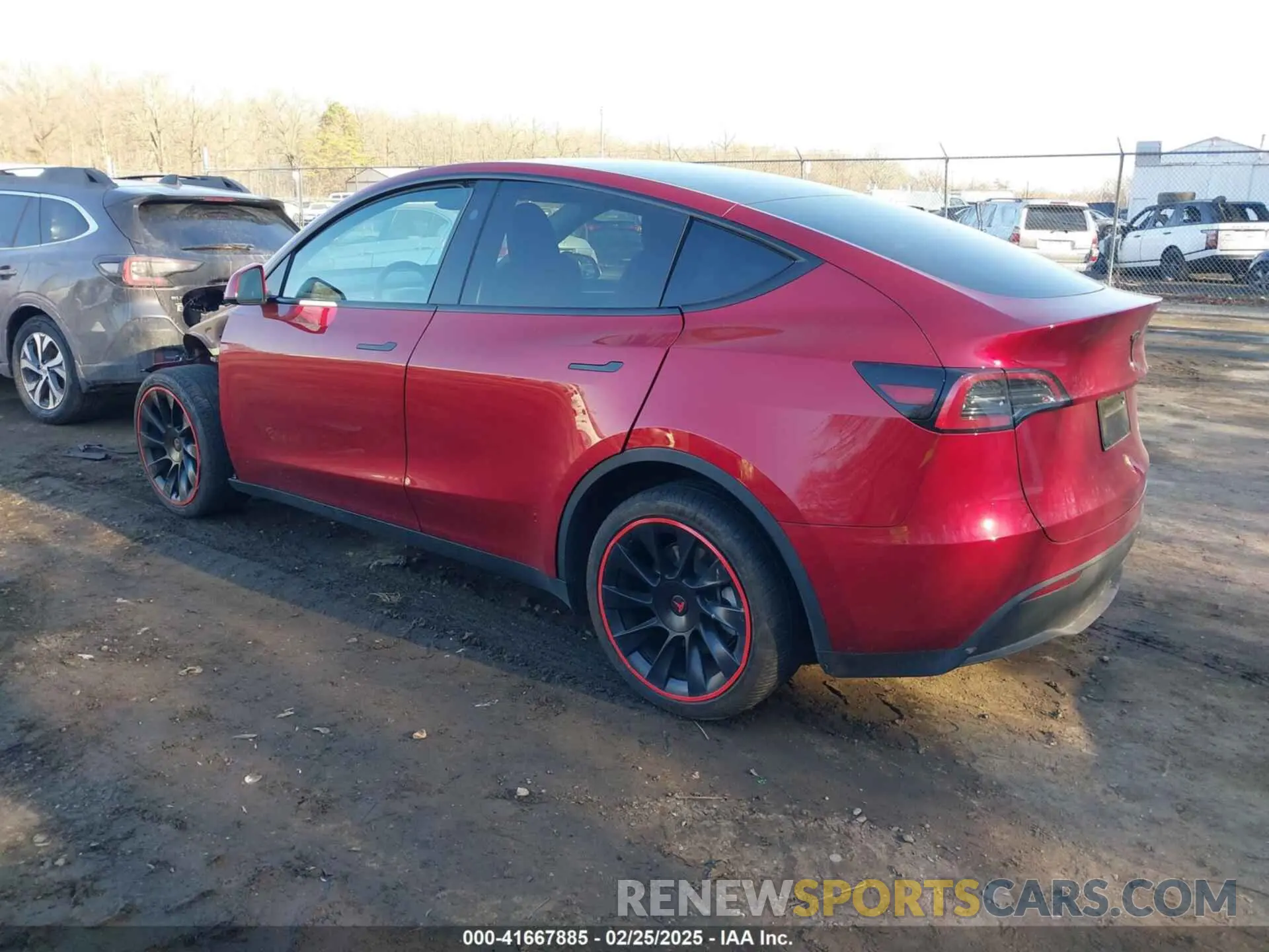 3 Фотография поврежденного автомобиля 7SAYGDEEXRA264447 TESLA MODEL Y 2024