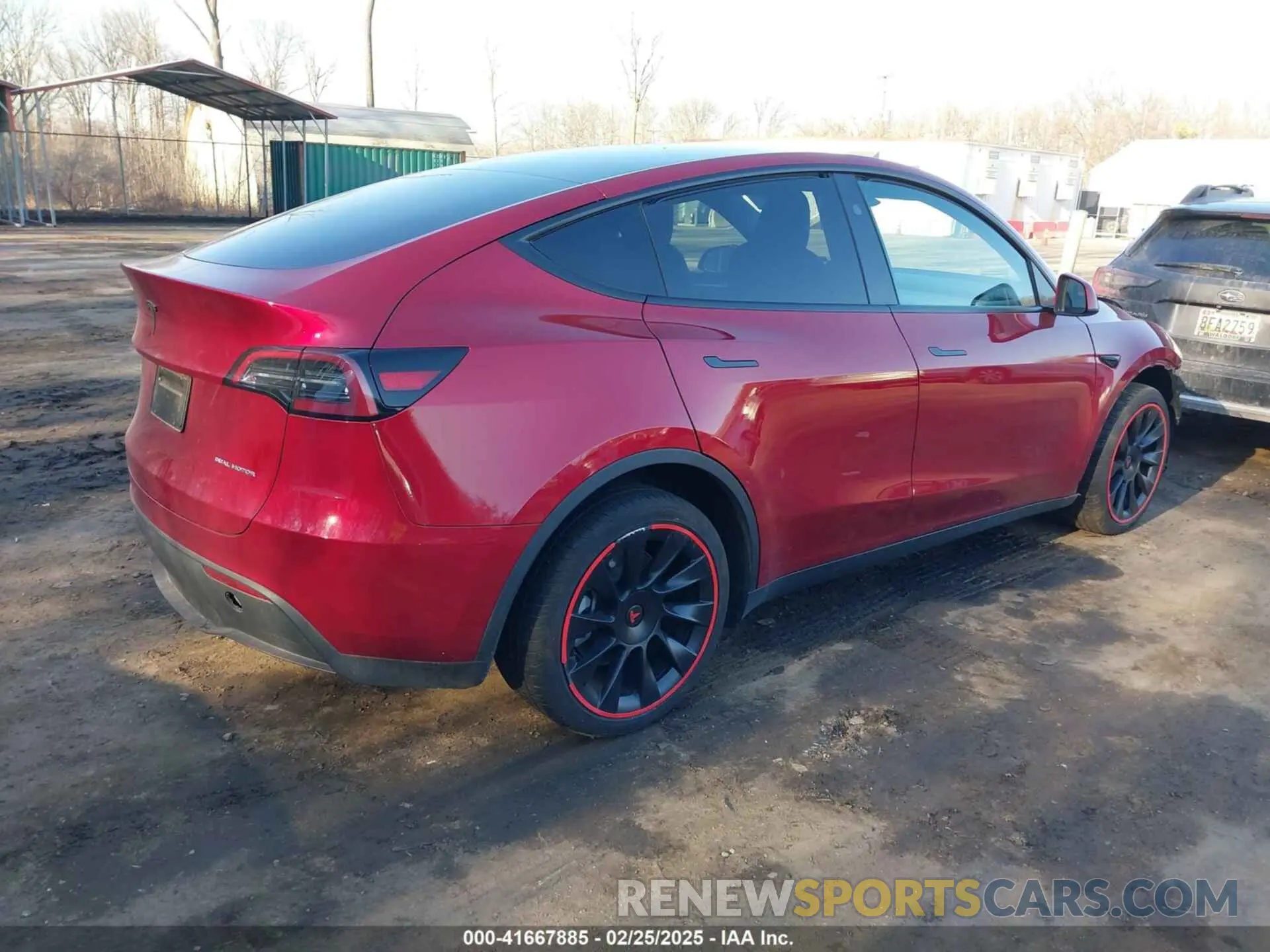 4 Фотография поврежденного автомобиля 7SAYGDEEXRA264447 TESLA MODEL Y 2024