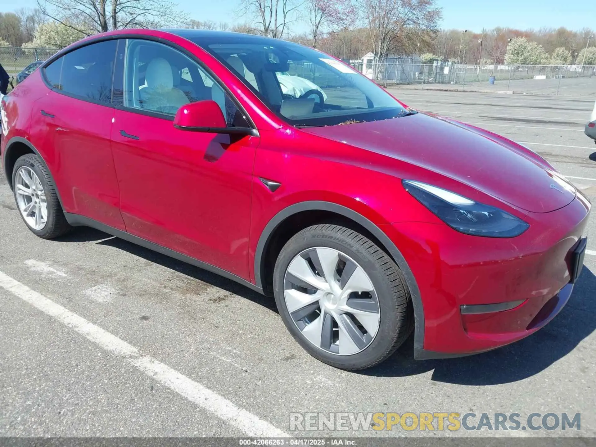 1 Фотография поврежденного автомобиля 7SAYGDEEXRA264495 TESLA MODEL Y 2024