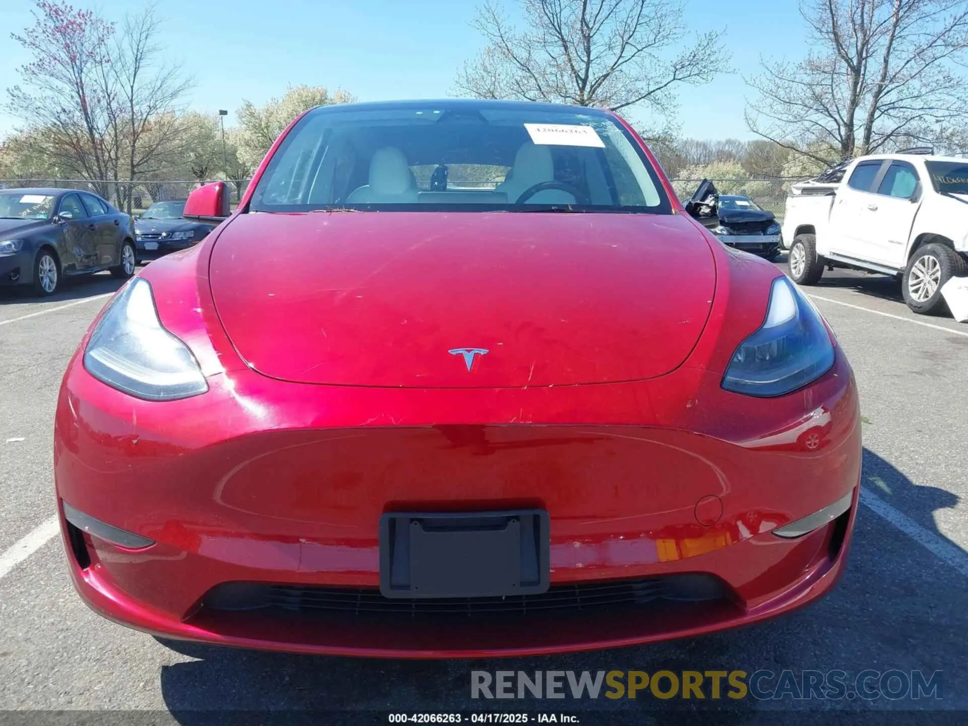 12 Фотография поврежденного автомобиля 7SAYGDEEXRA264495 TESLA MODEL Y 2024