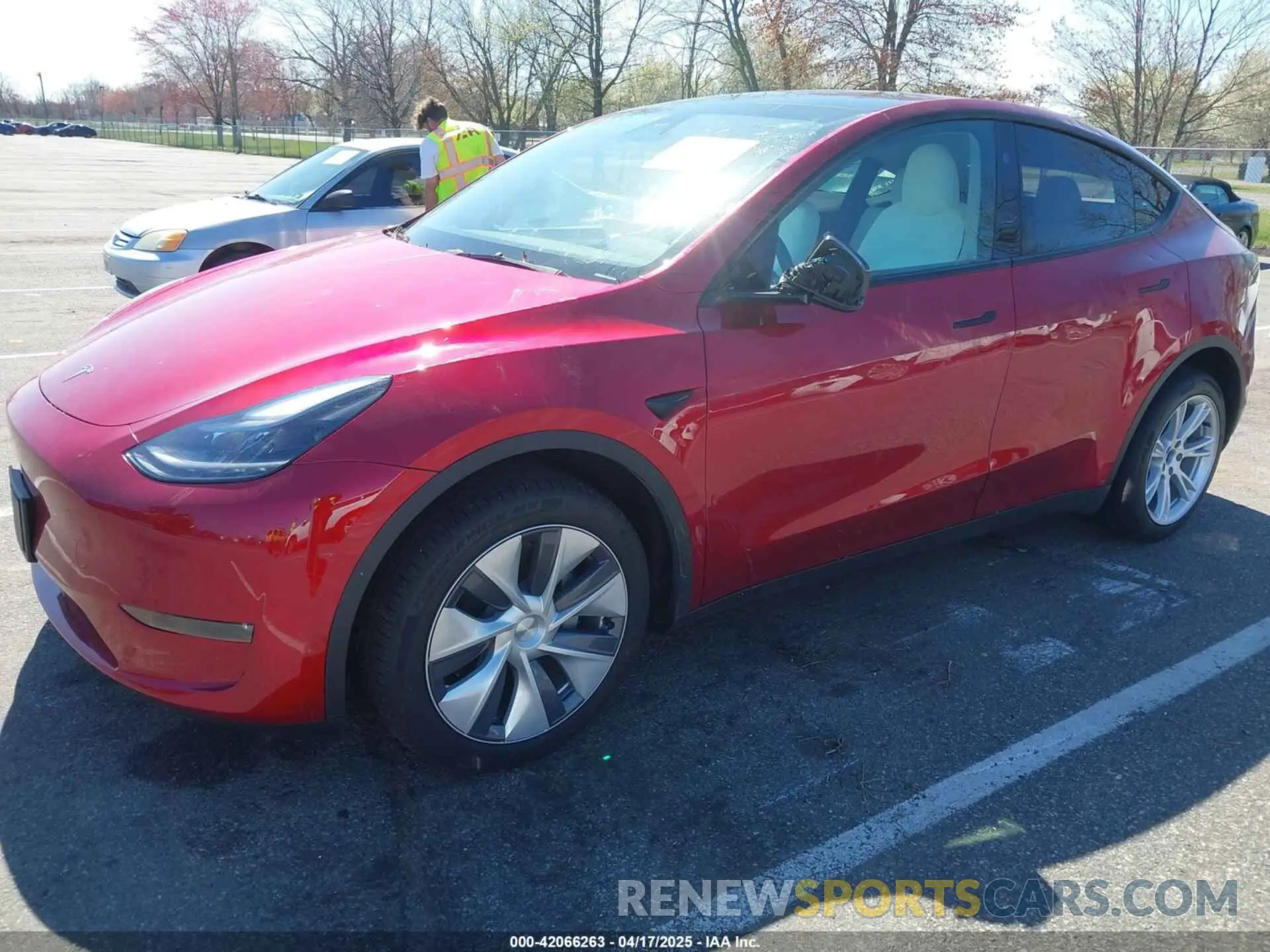 2 Фотография поврежденного автомобиля 7SAYGDEEXRA264495 TESLA MODEL Y 2024